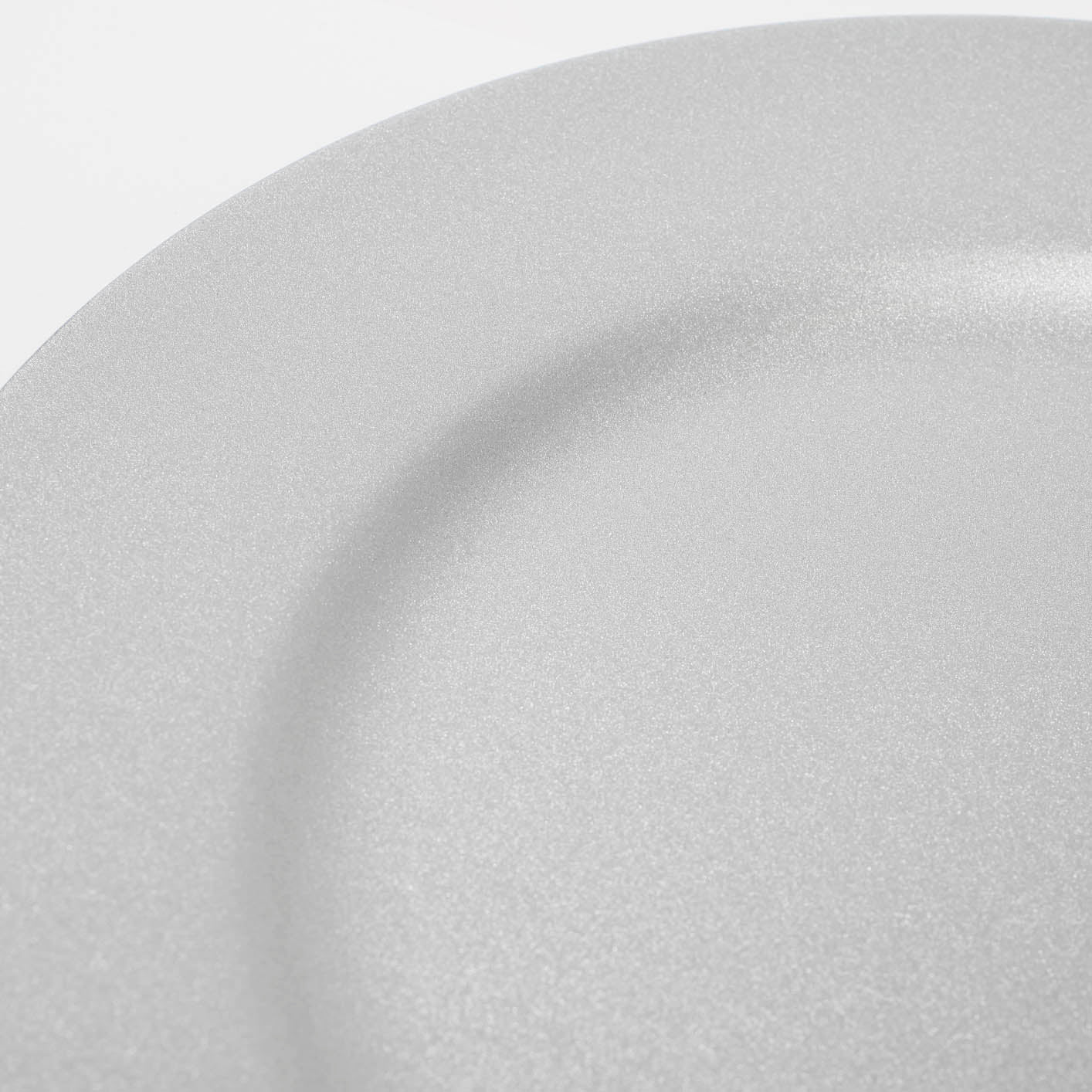 CLEARANCE Glitter Charger Plate Set - Silver (33cm) - Image 2
