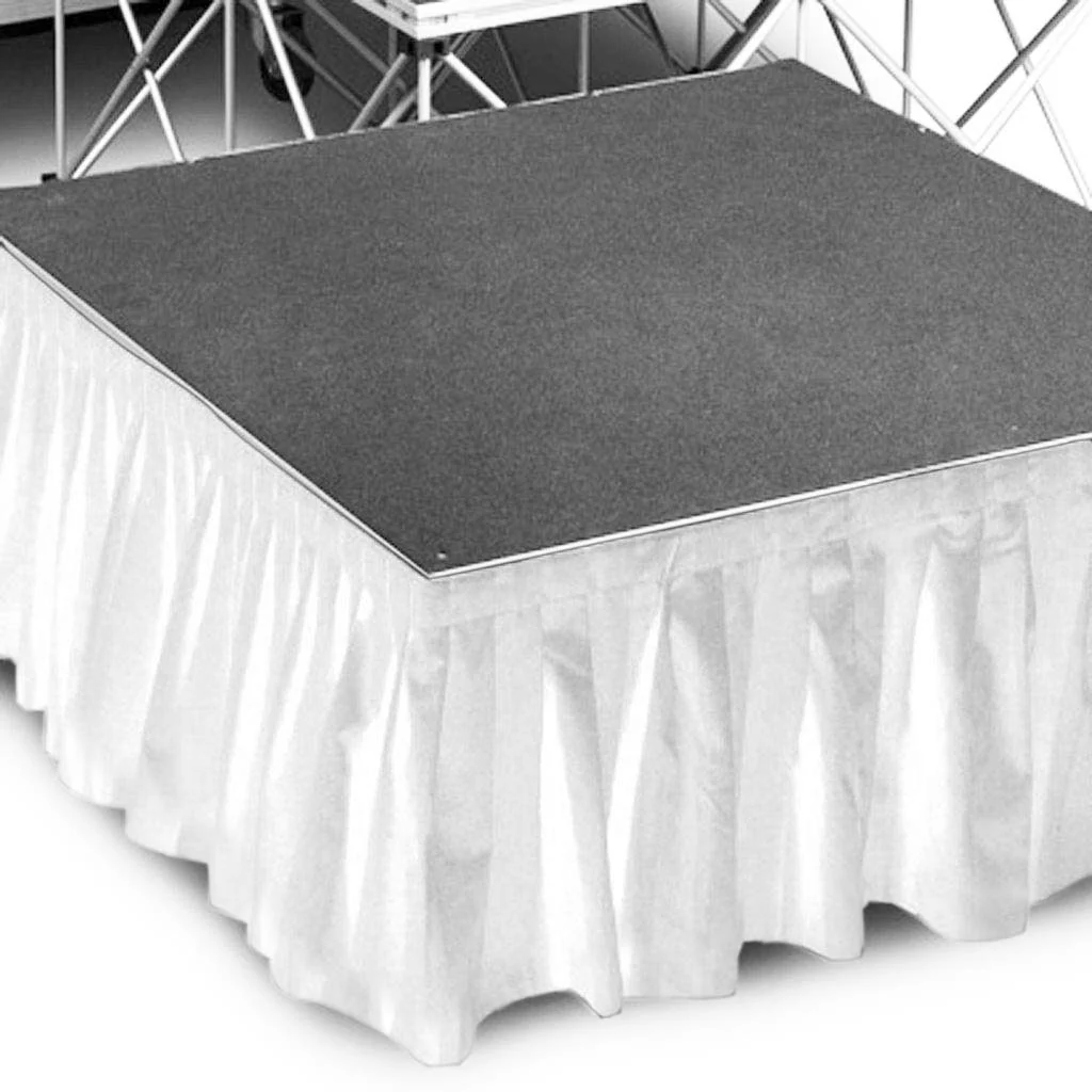 Stage Skirting - White (3mx40cm) - Image 4