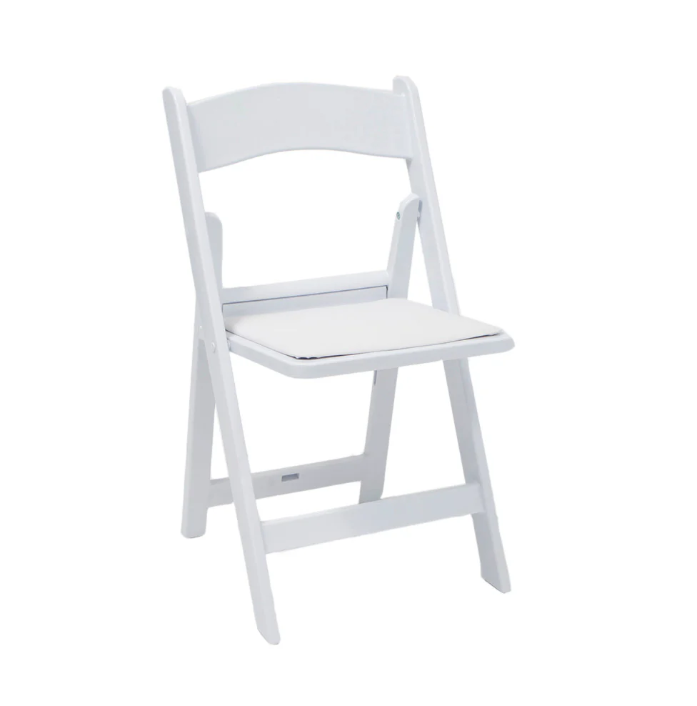 Americana Outdoor Folding Chair - White
