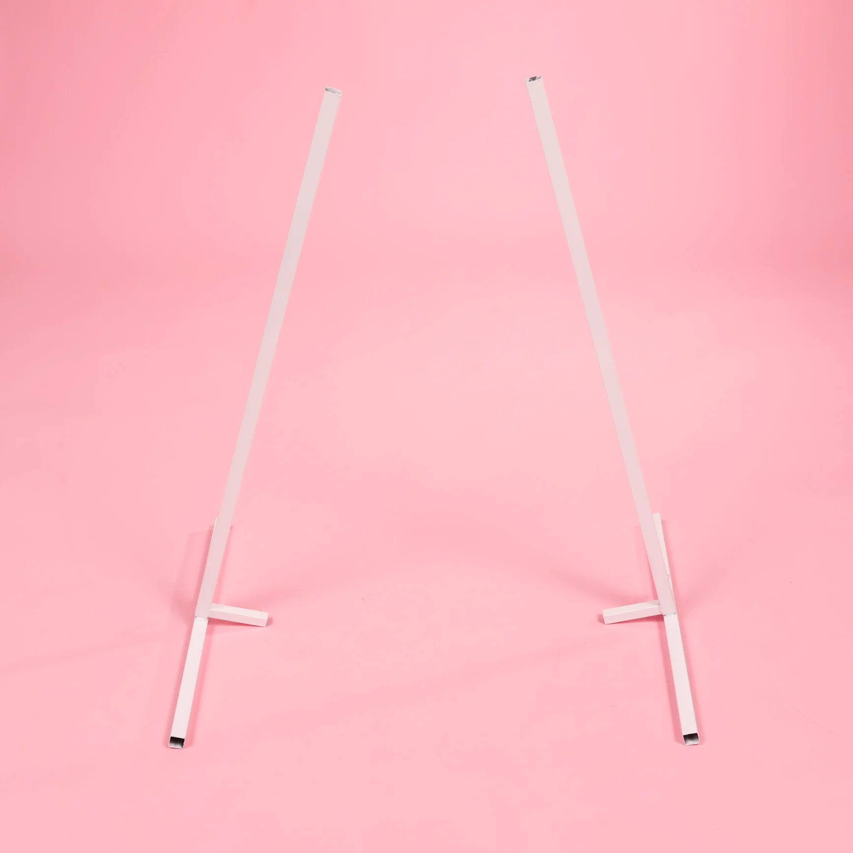 Arched Height Adjustable Freestanding Sign / Frame - White (90cm x 180cm) - Image 7