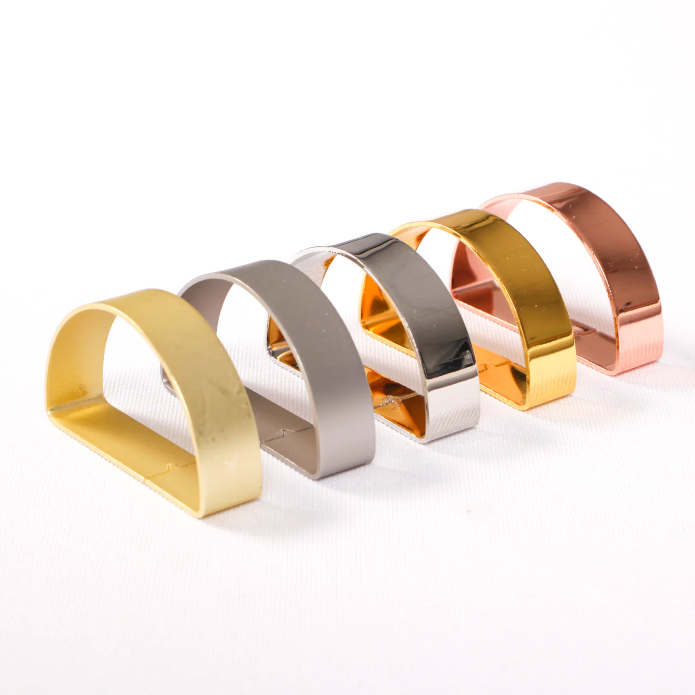 Arched Napkin Ring - Gold - Image 3