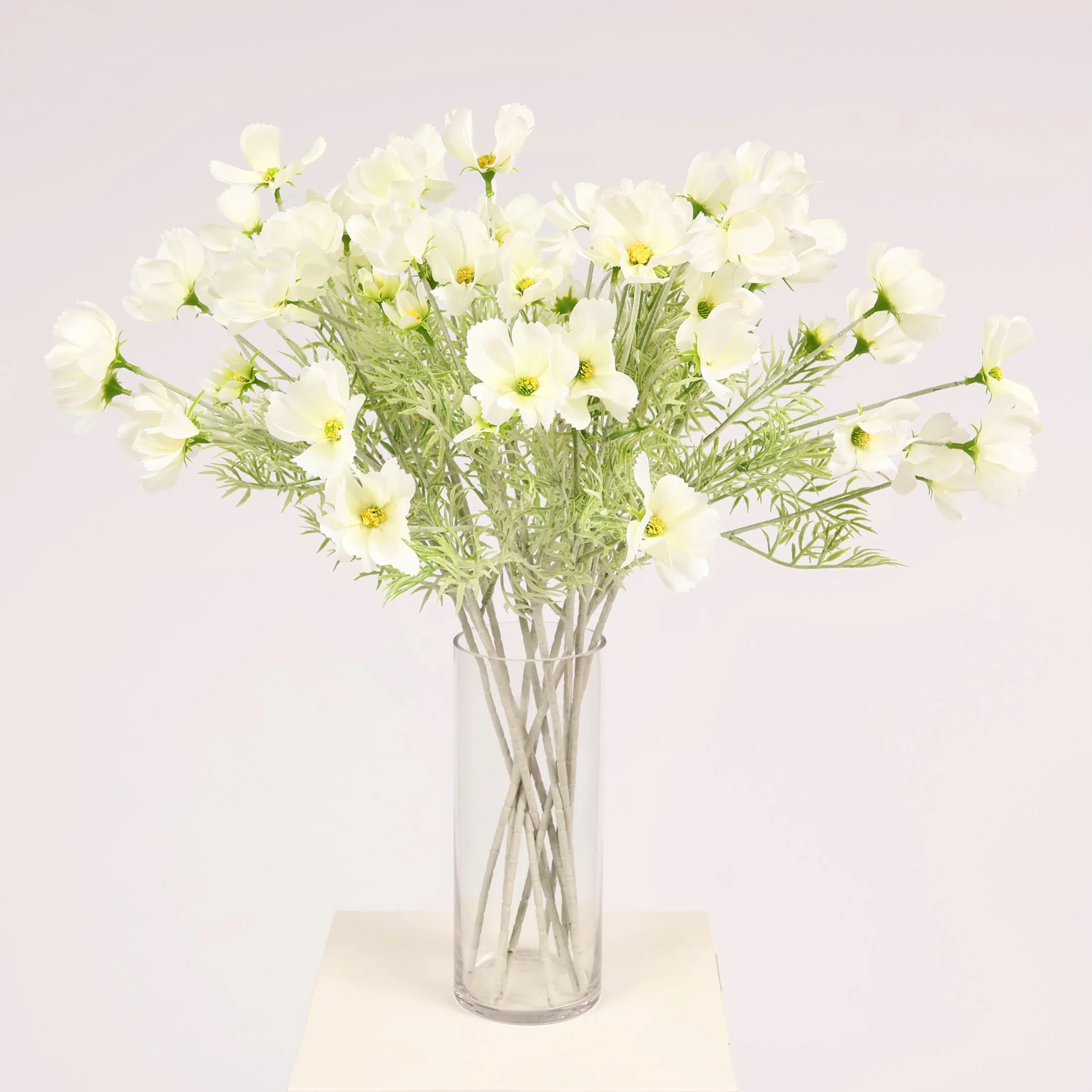 Artificial Cosmos Spray - White - Image 2