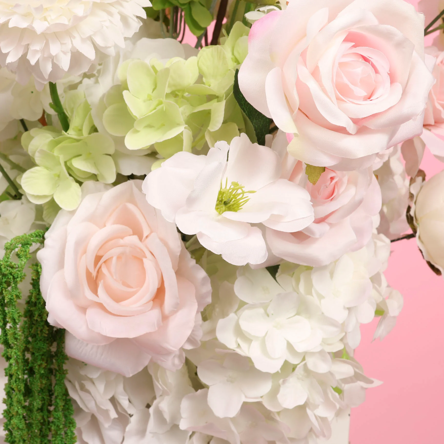 Artificial Flower Arrangement - Light Pink - Image 6