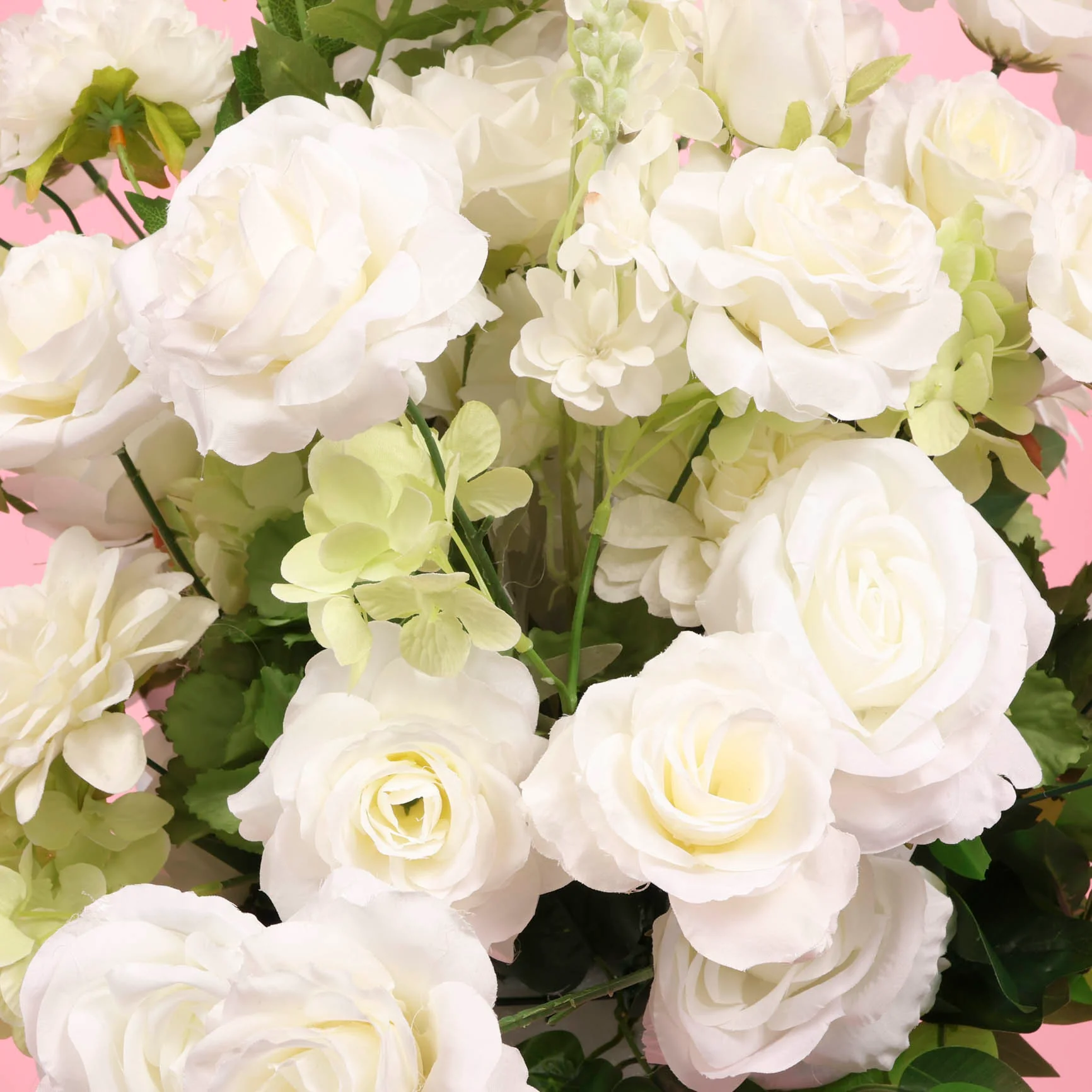 Artificial Flower Arrangement - White - Image 3