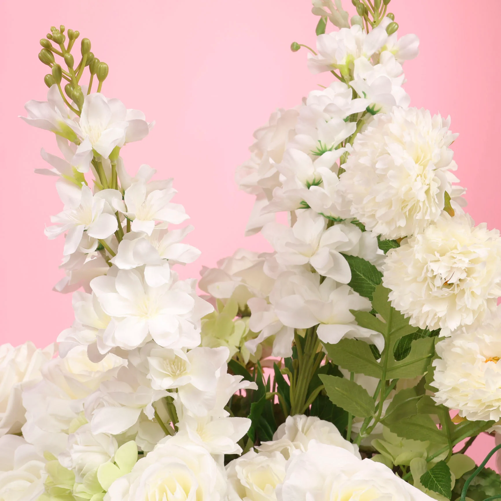 Artificial Flower Arrangement - White - Image 5