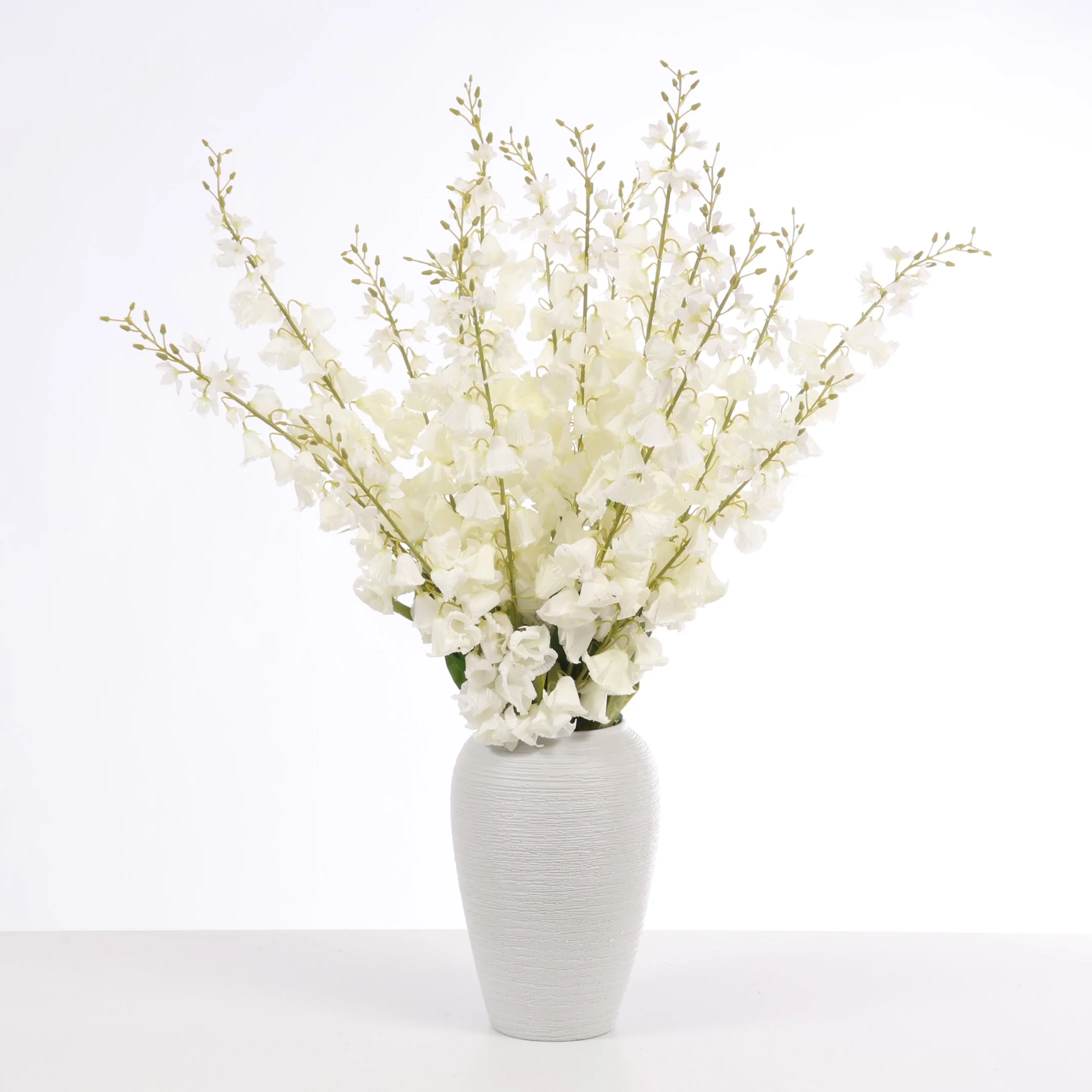 Artificial Foxglove - Large Stem - White - Image 2