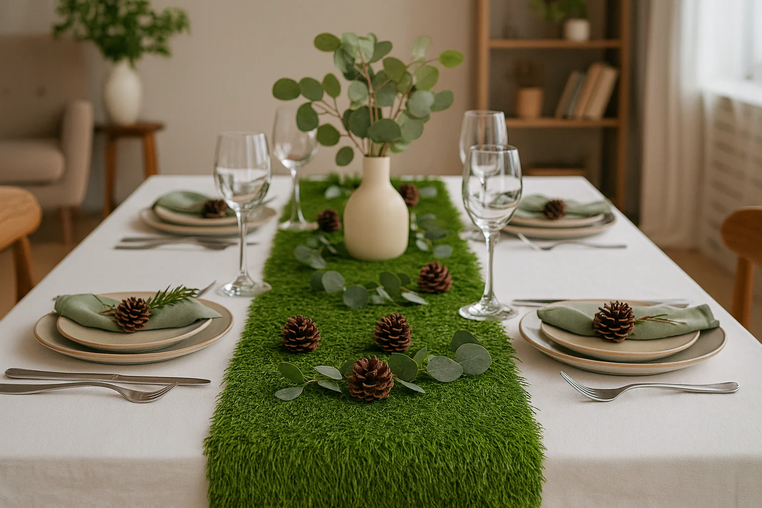CLEARANCE Artificial Grass Table Runner (30x180cm) - Image 7
