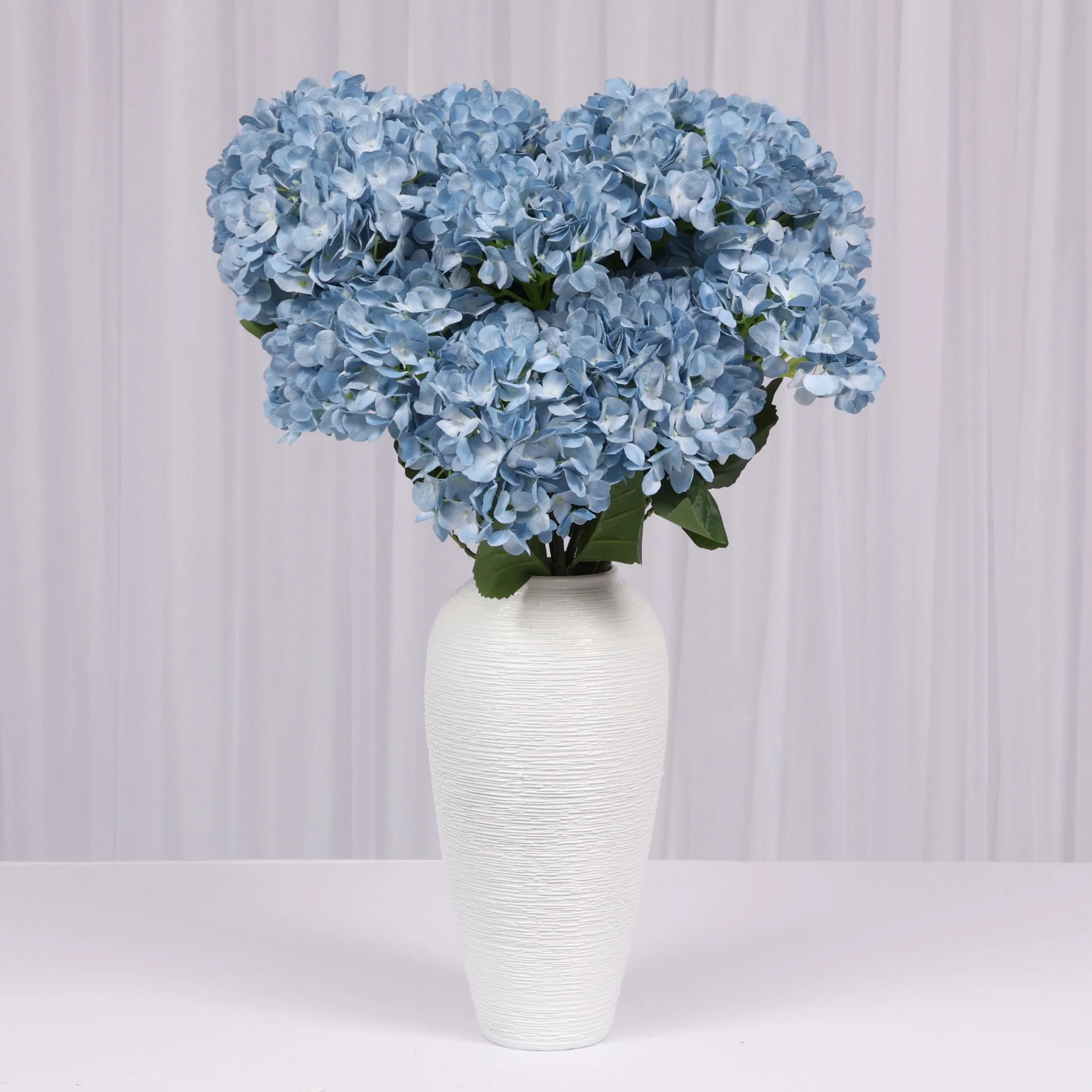 Artificial Hydrangea - Light Blue - Image 2