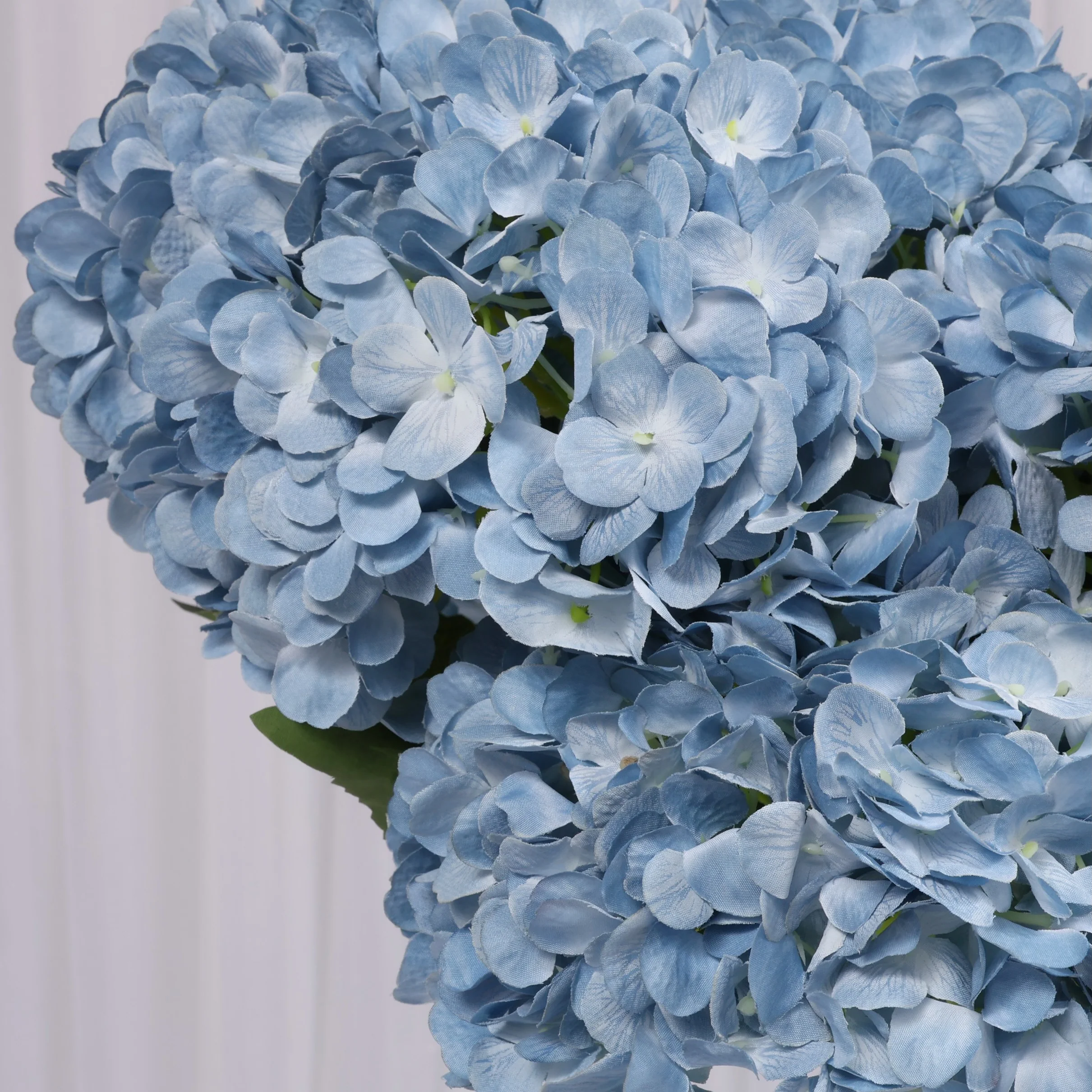 Artificial Hydrangea - Light Blue - Image 4