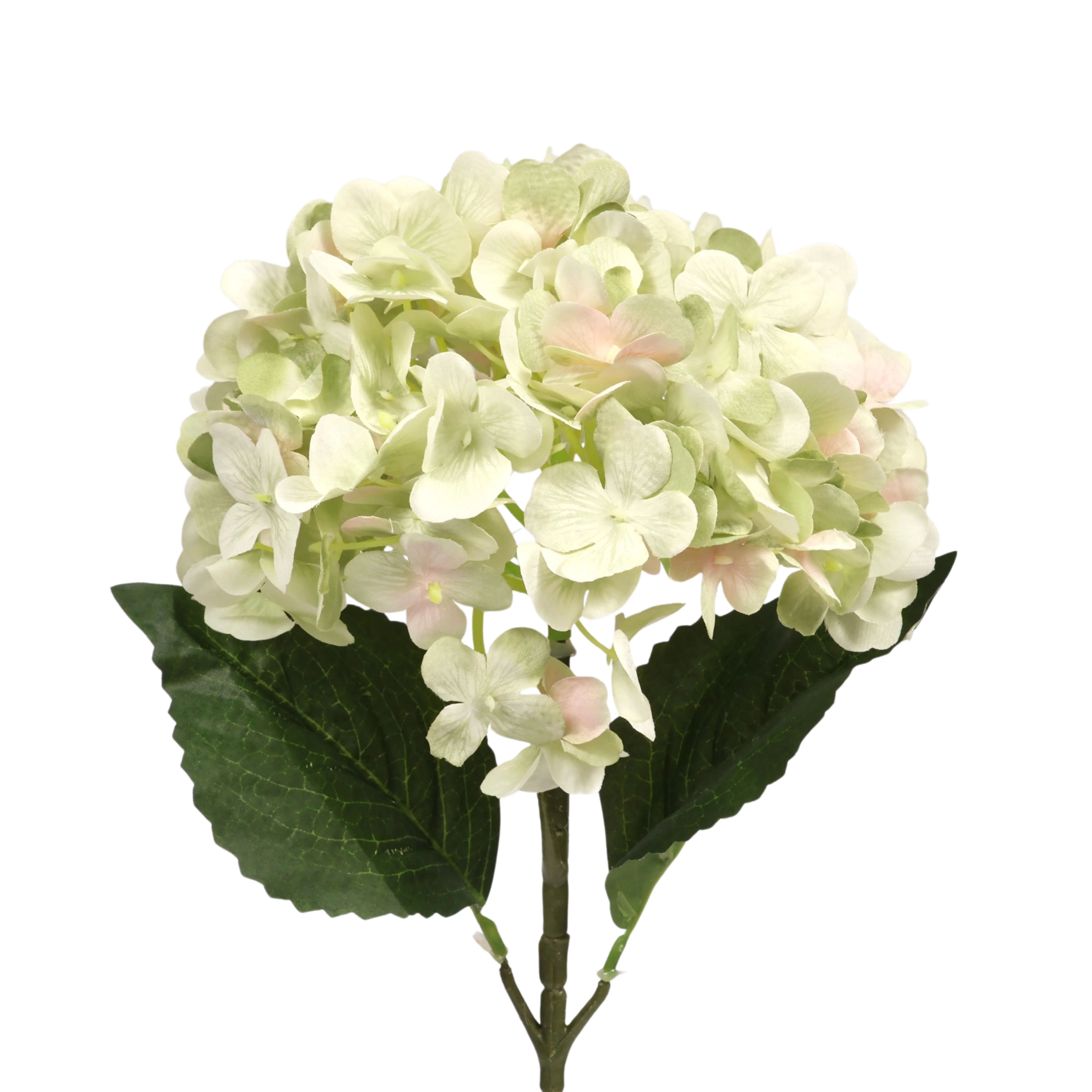 Artificial Hydrangea - Light Green - Image 3