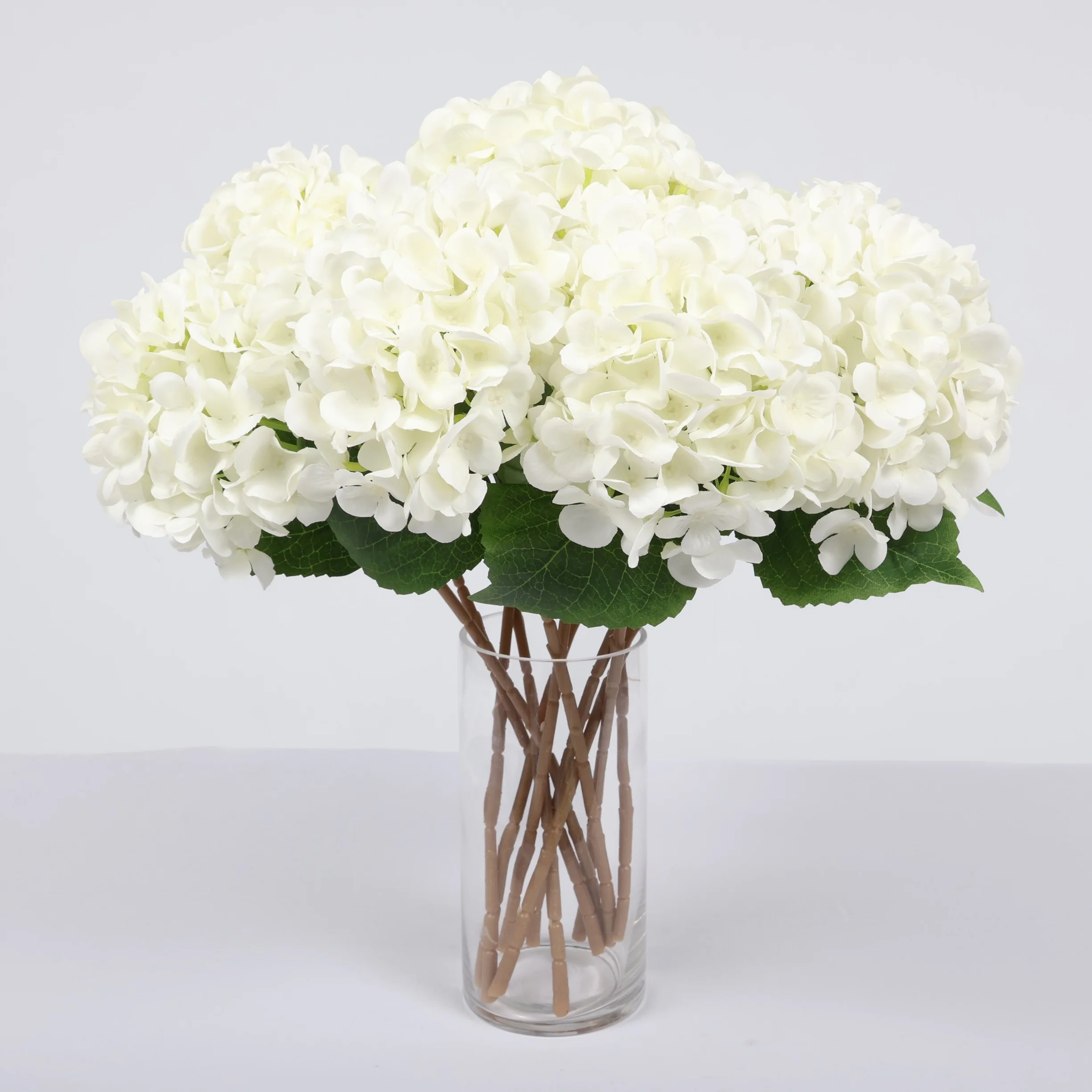Artificial Hydrangea - White - Image 2