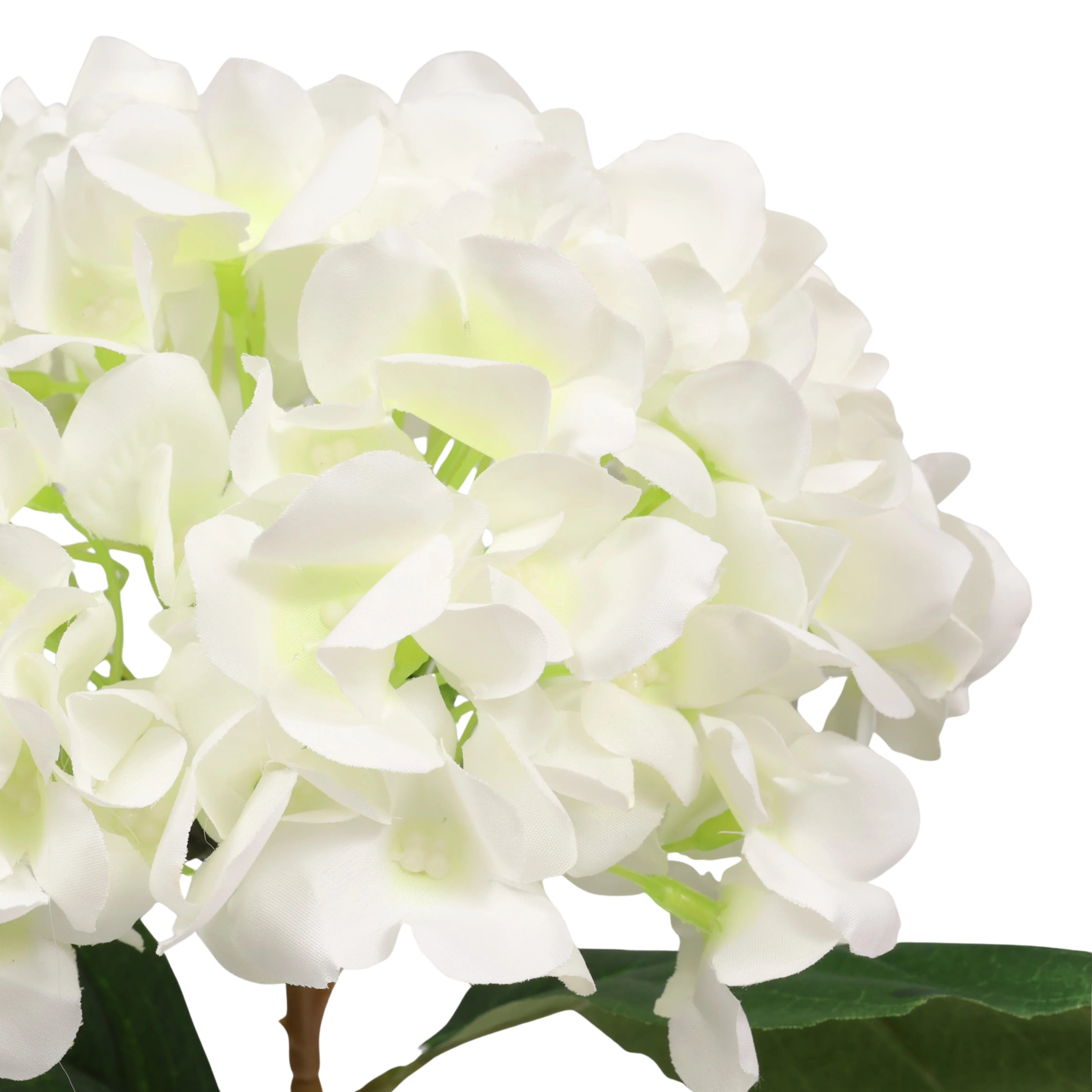 Artificial Hydrangea - White - Image 3
