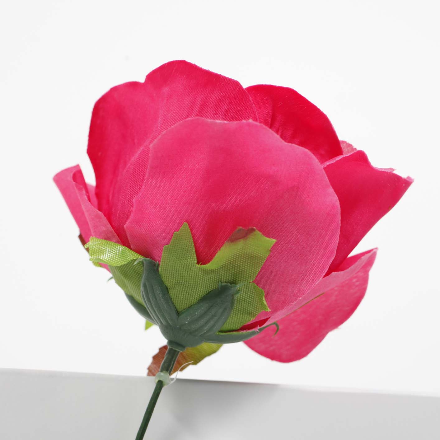Artificial Peony Rose - Hot Pink - Image 2