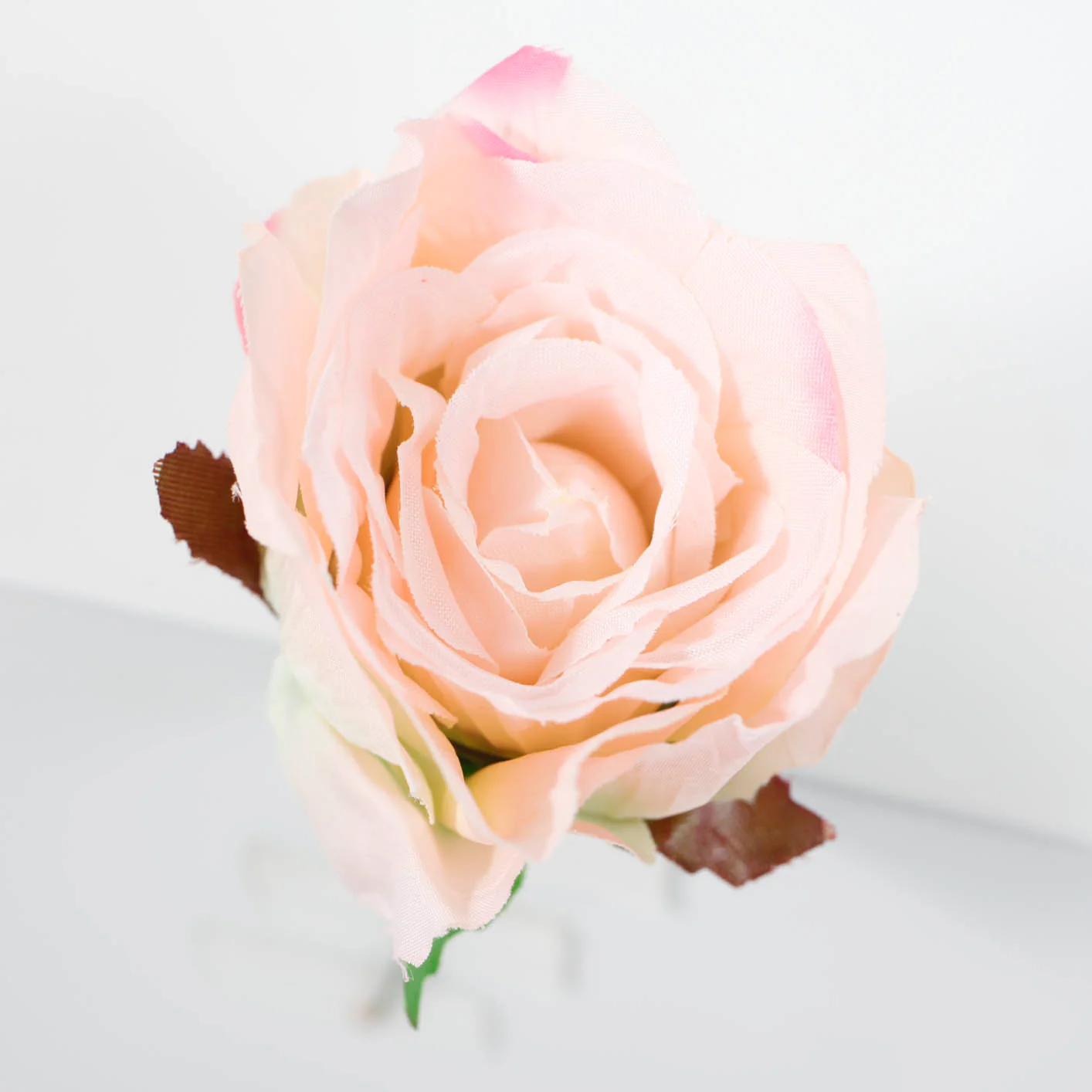 Artificial Peony Rose - Blush Pink - Image 3