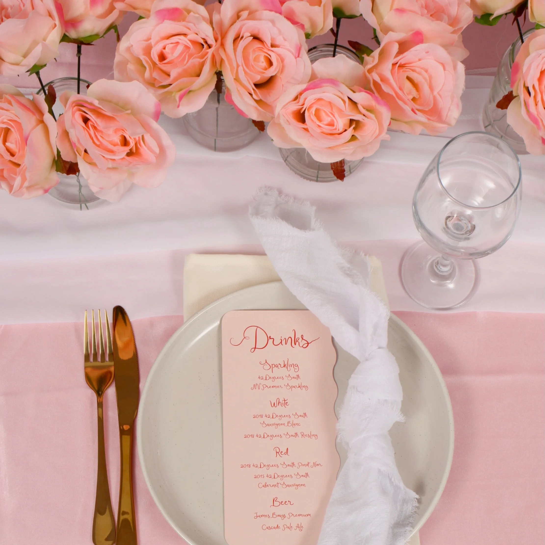 Artificial Peony Rose - Blush Pink - Image 4