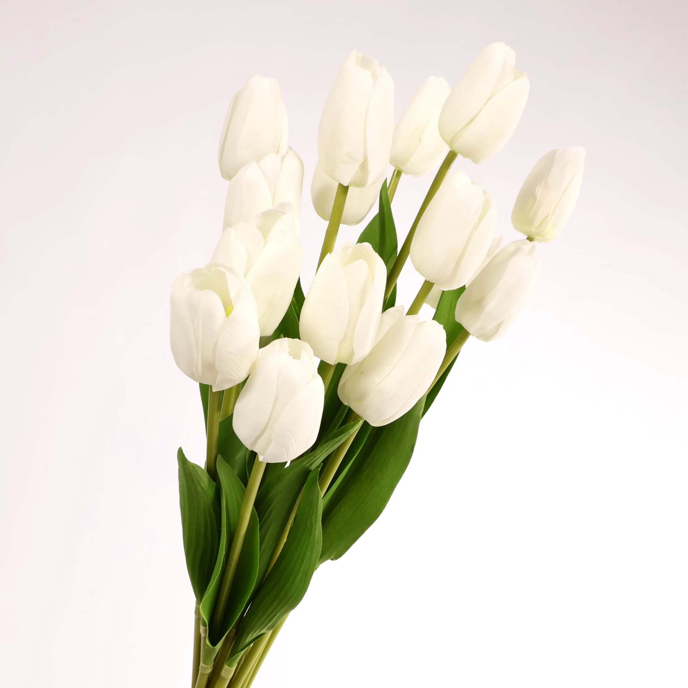 Artificial Tulip Stem- White - Image 3