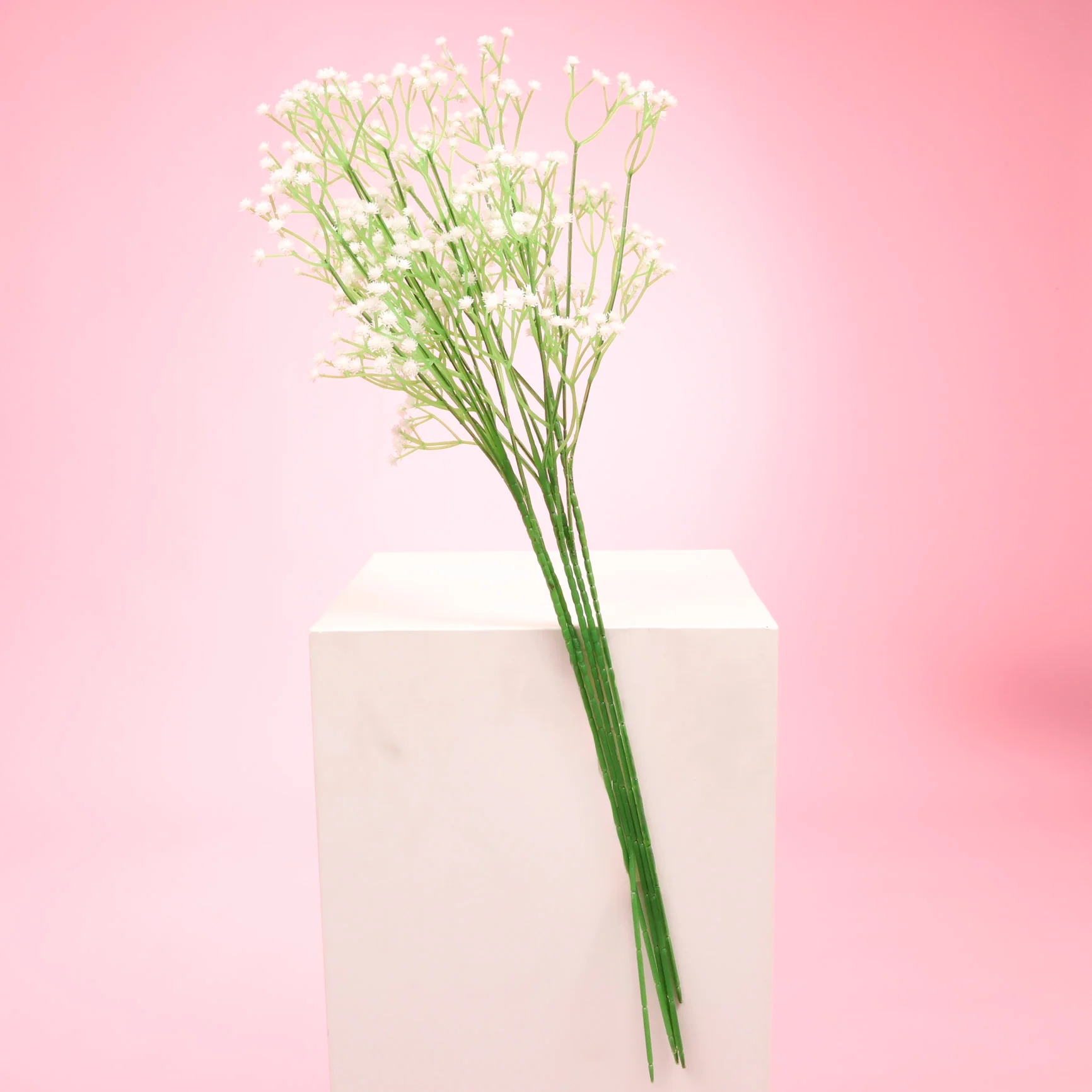 CLEARANCE Baby's Breath Bouquet Filler Stems - White (60cm) - Image 3