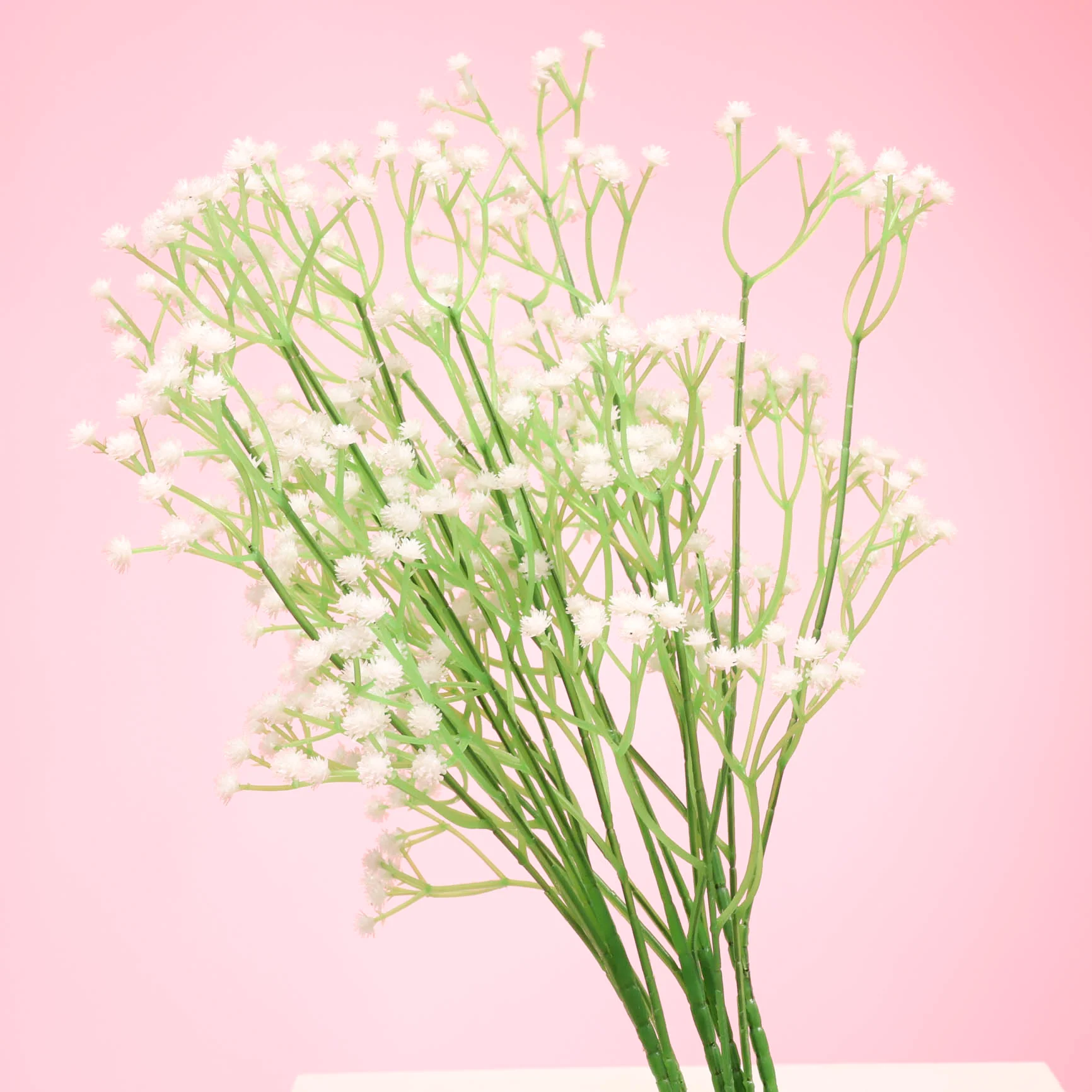 CLEARANCE Baby's Breath Bouquet Filler Stems - White (60cm) - Image 4