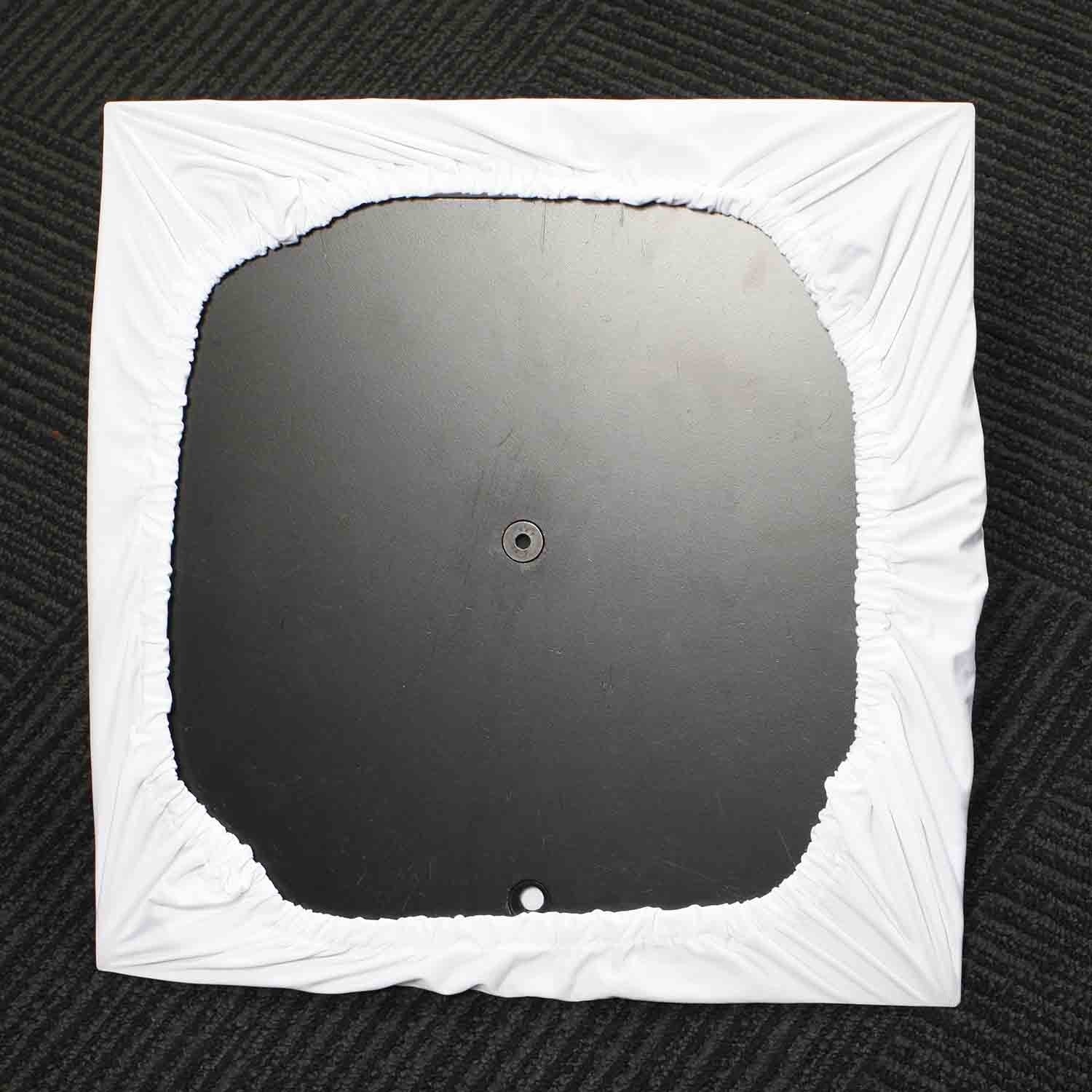 Lycra Spandex Baseplate Cover - White - Image 3