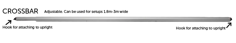 Backdrop Stand Extension - Additional 3m Width (Pipe & Drape) - Image 3