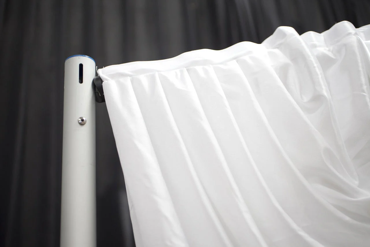 Backdrop Stand Set - Pipe and Drape (3m Wide x 4m High) - Image 7
