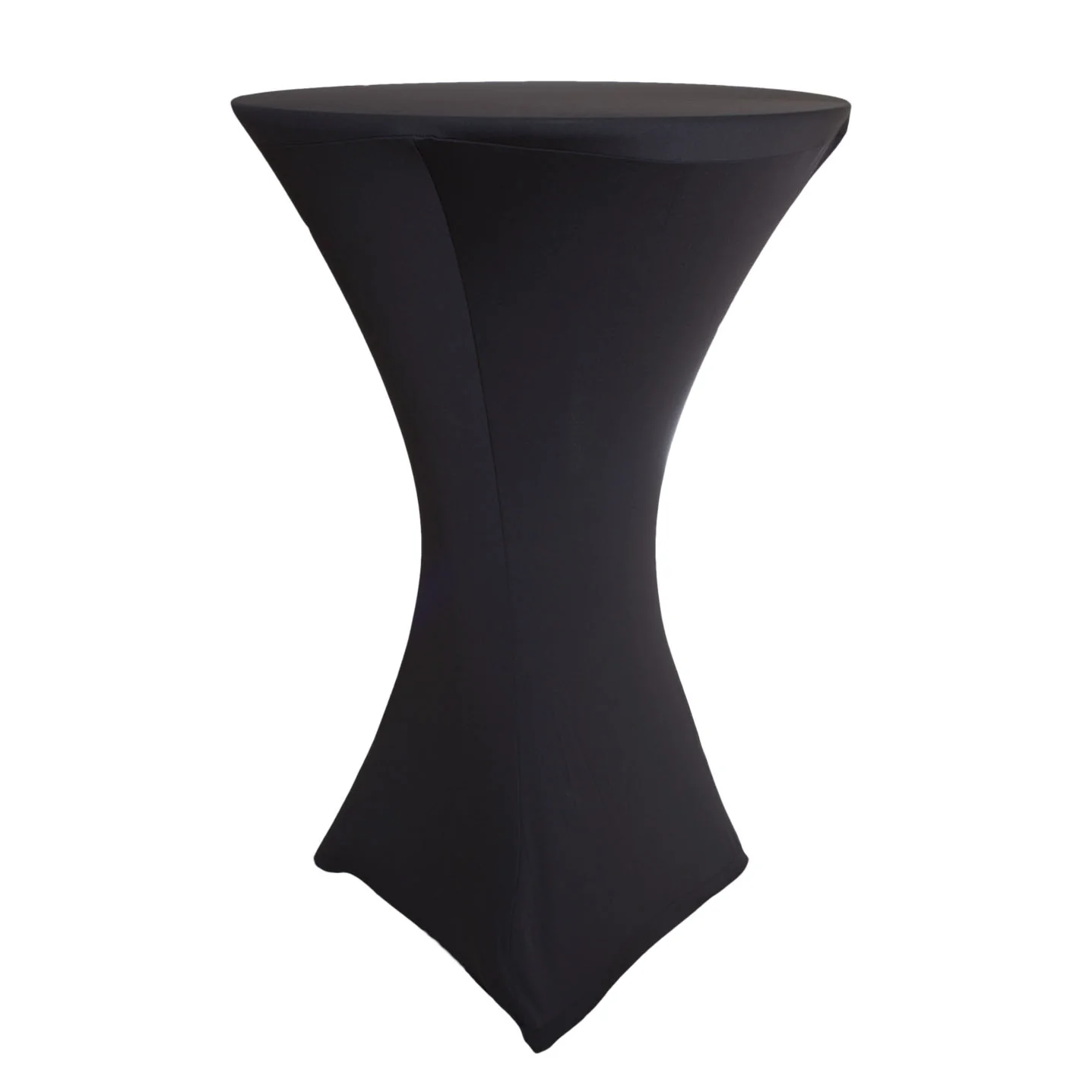 Cocktail Dry Bar Table Cover - Square Base - Black (70cm) - Image 3