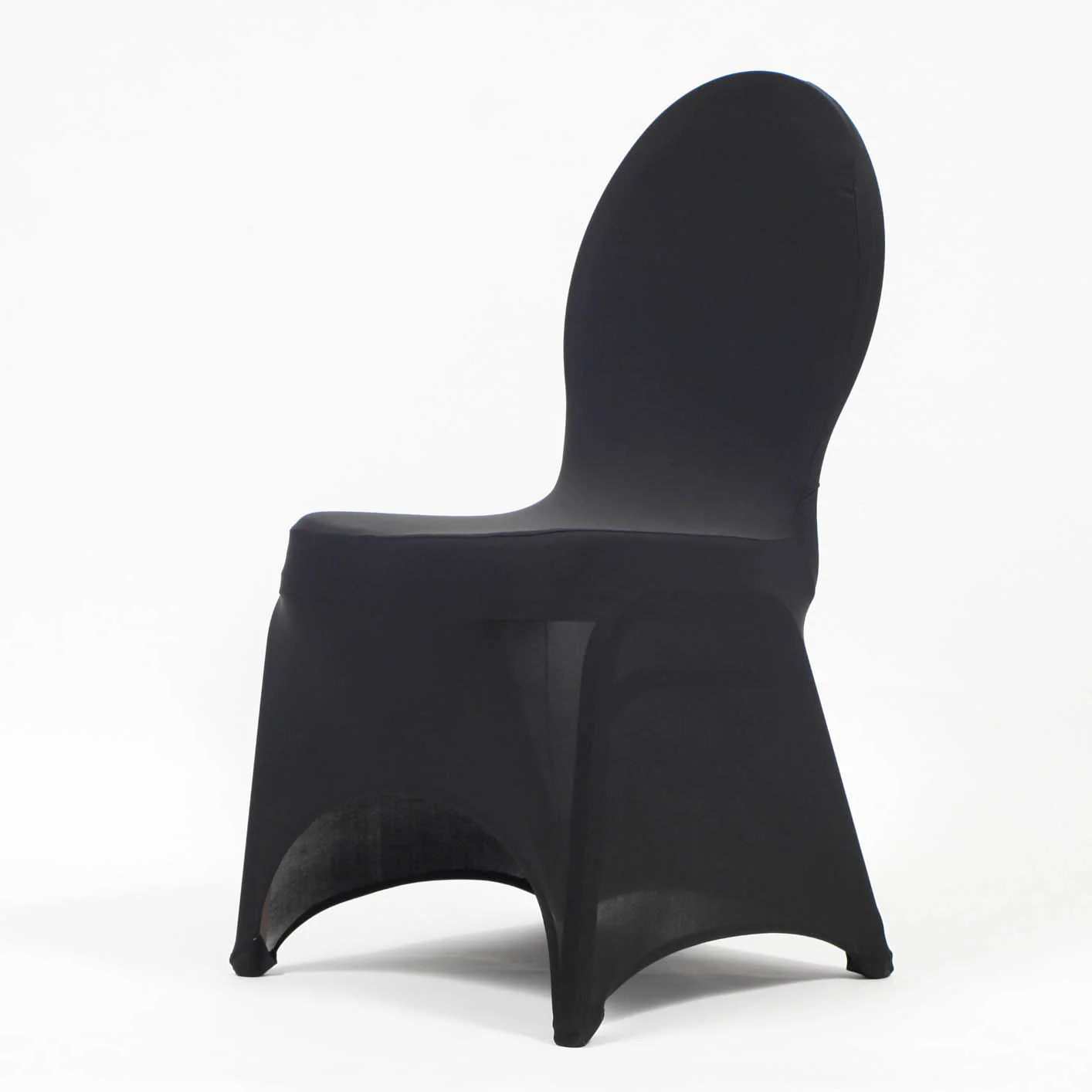 Lycra Chair Covers - Black (160gsm EasySlip)
