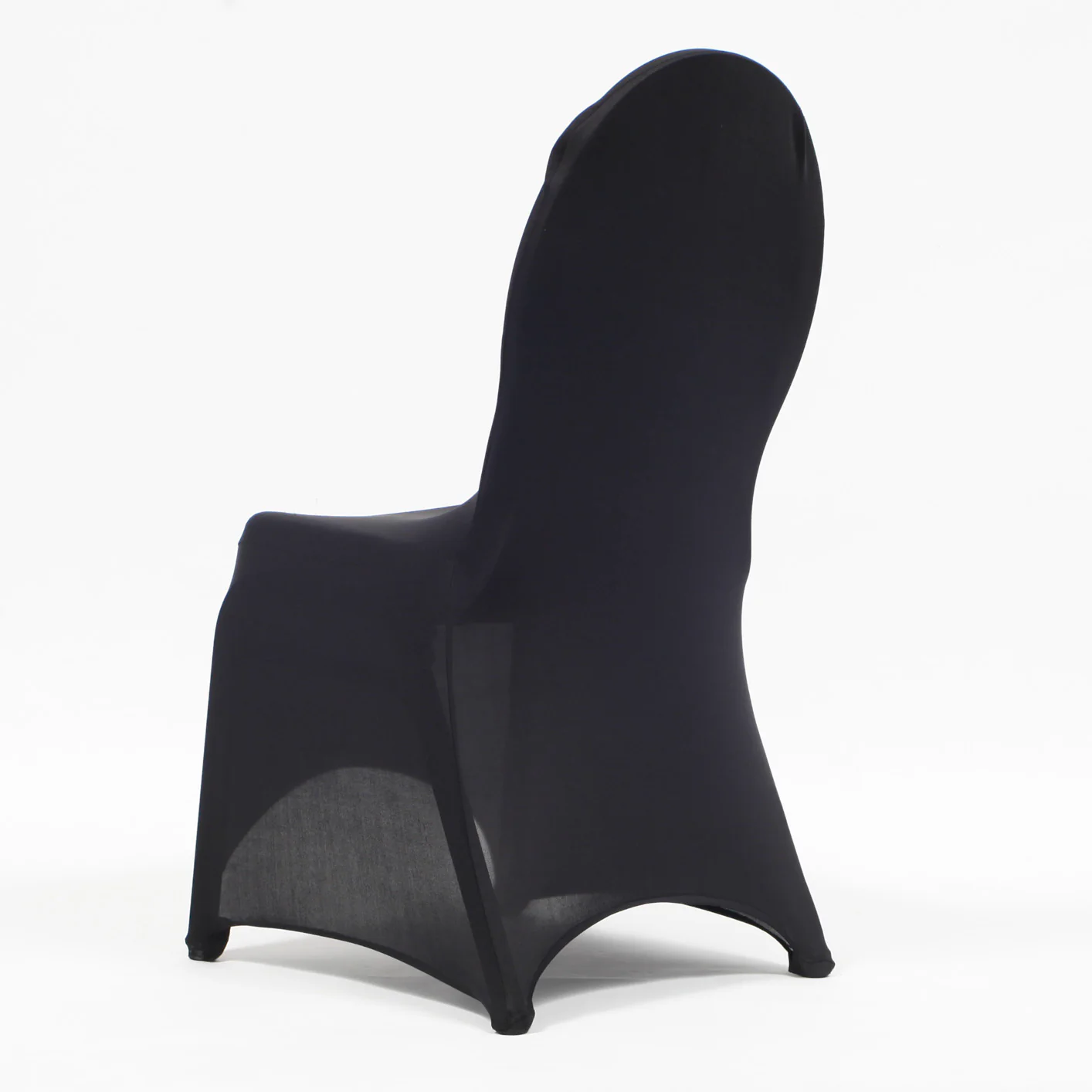 Lycra Chair Covers - Black (160gsm EasySlip) - Image 2