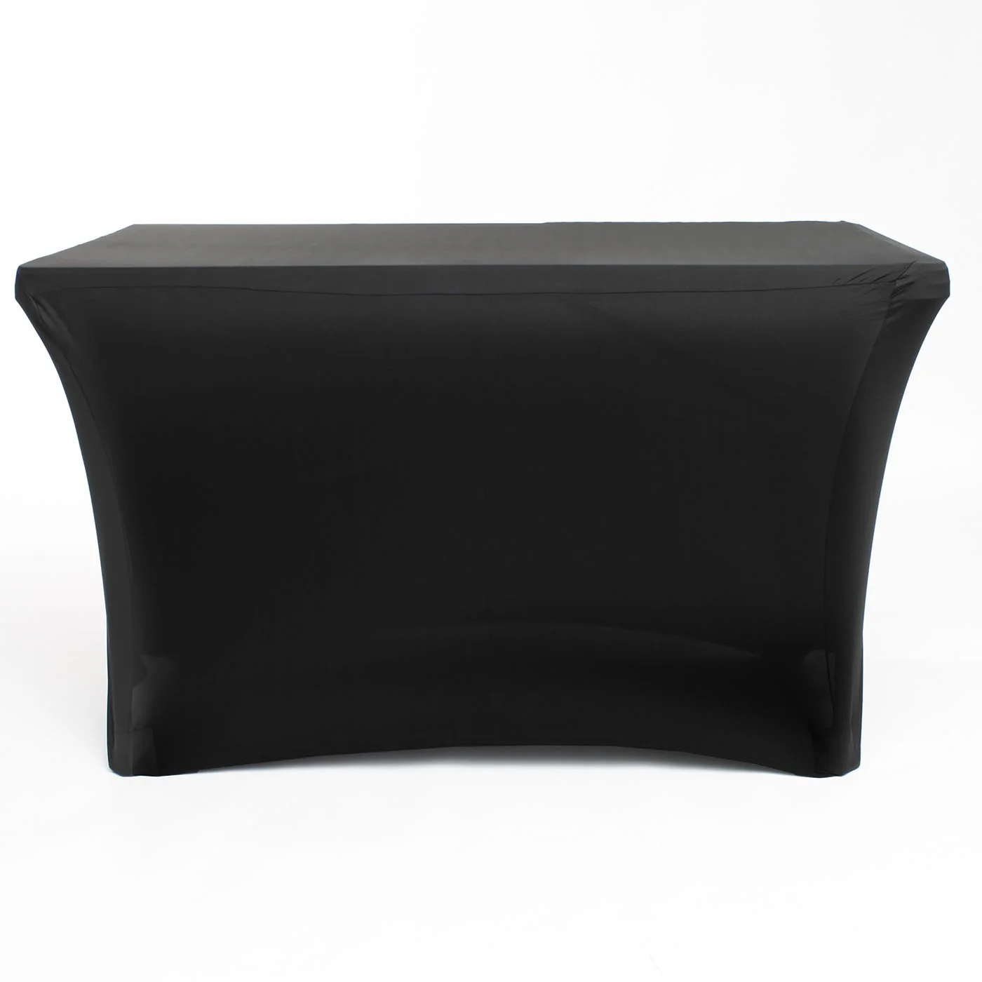 Lycra Fitted Tablecloth - Black (4ft) - Image 2