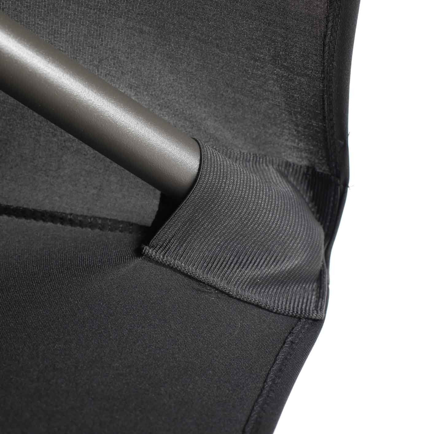Lycra Fitted Tablecloth - Black (6ft) - Image 4