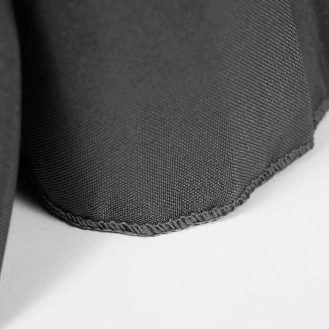 Fitted Tablecloth with Pleated Table Skirting - Black (6ft) - Image 4