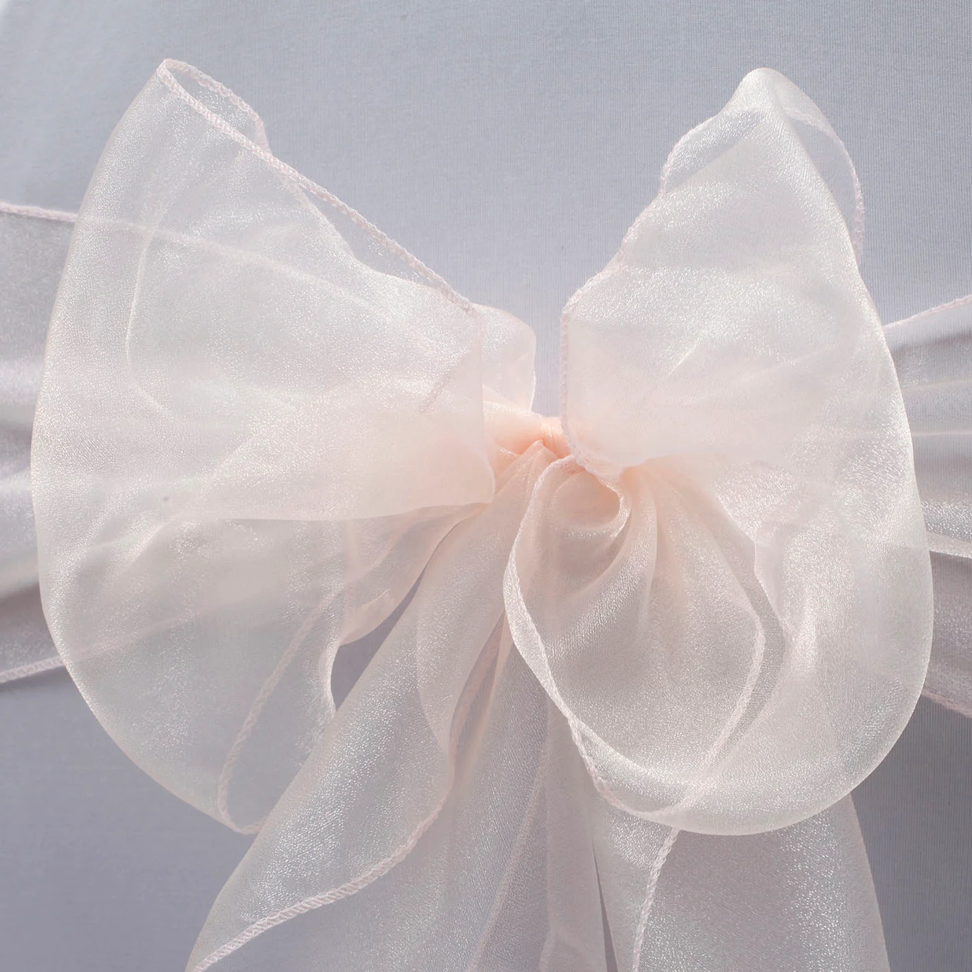 Organza Chair Sashes - Blush - Image 7