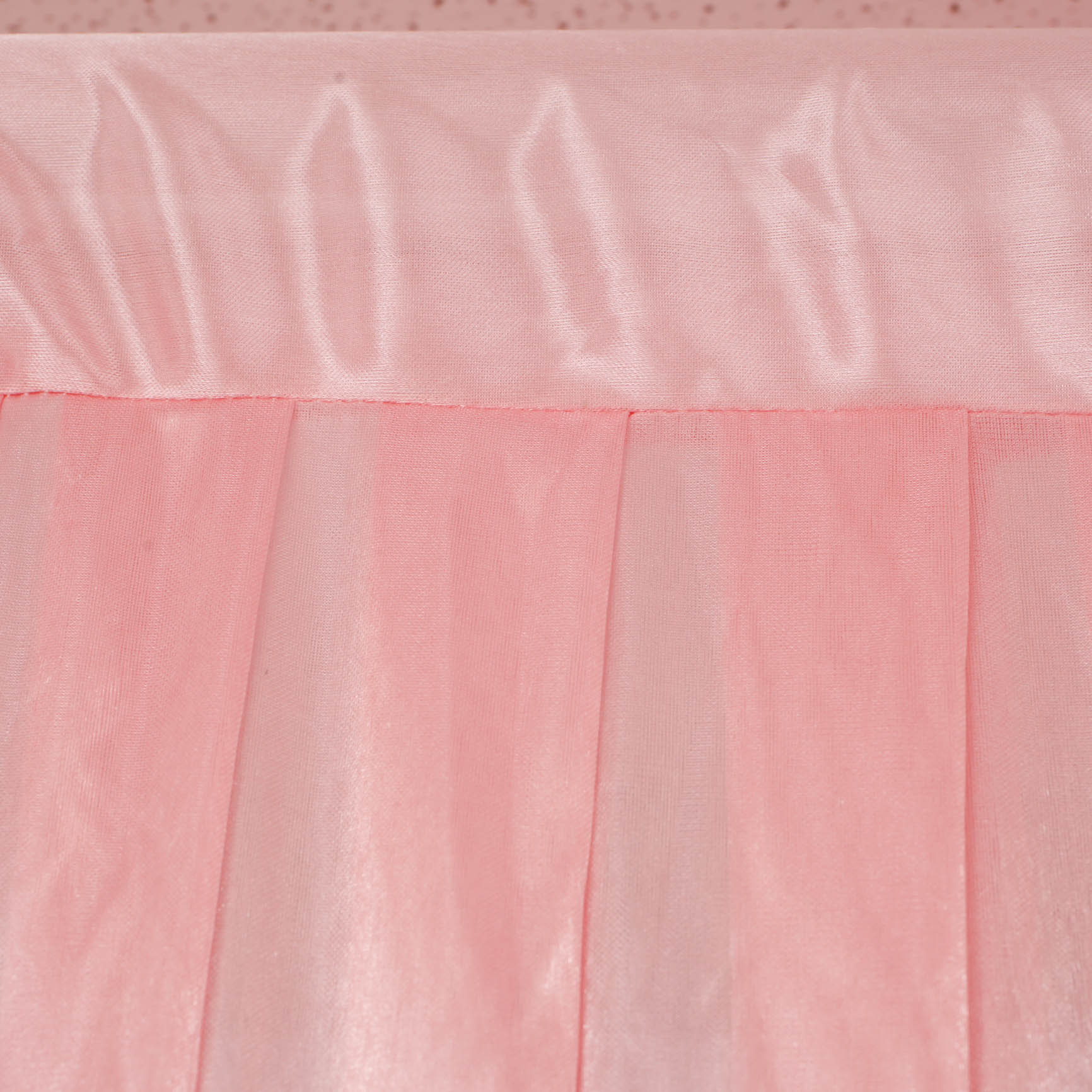 CLEARANCE Ice Silk Satin Backdrops - No Swag - Blush (3x3m) - Image 3