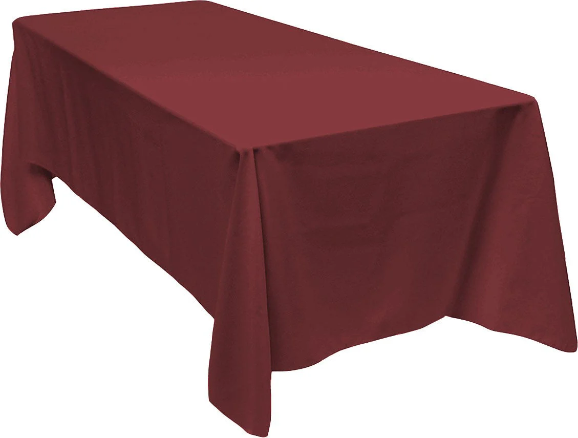 Rectangle Tablecloth - Burgundy (220x330cm)
