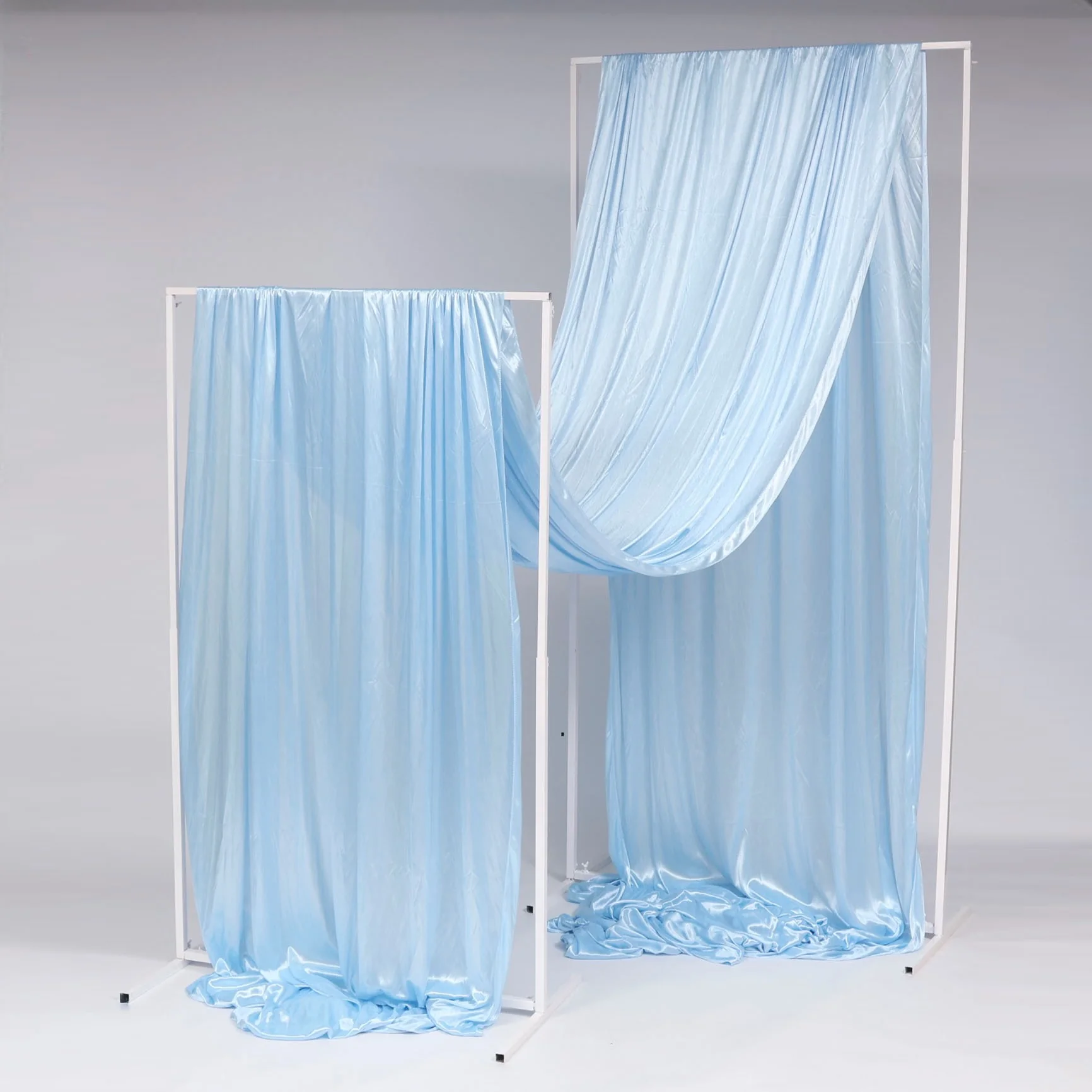 Ceiling Drape Ice Silk - Light Blue (10m)
