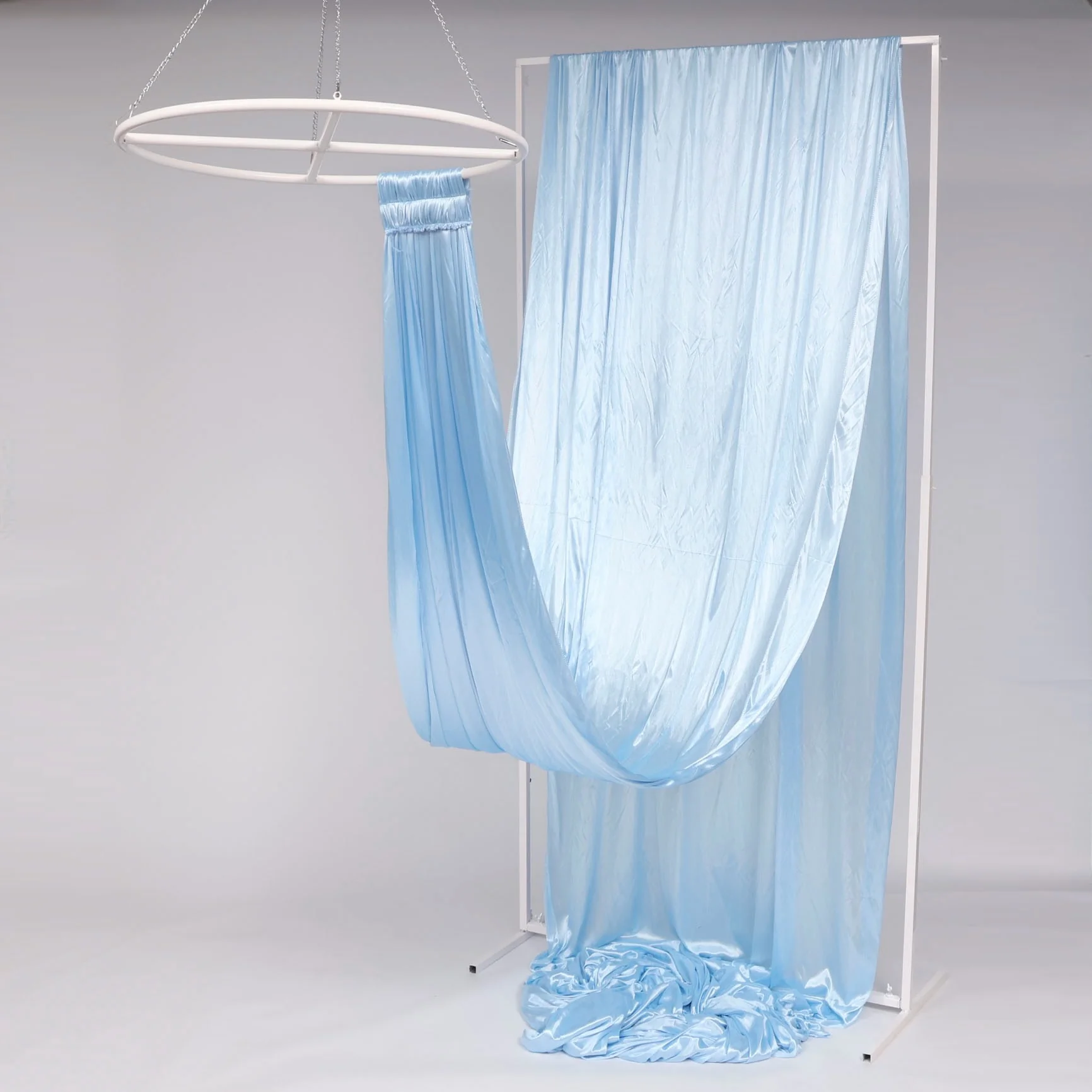 Ceiling Drape Ice Silk - Light Blue (10m) - Image 2