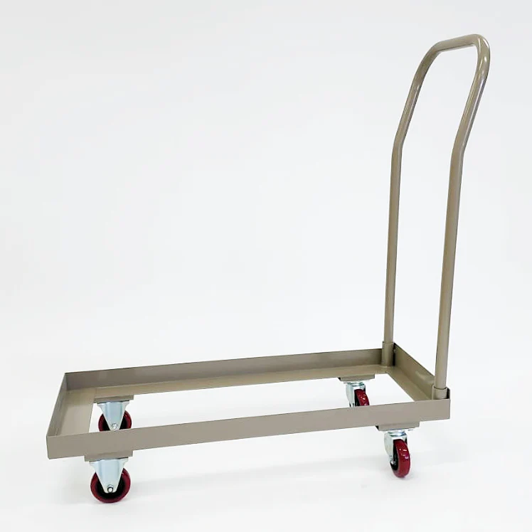 Americana Chair Trolley - Grey - Detachable Handle with Castor Wheels - Image 3