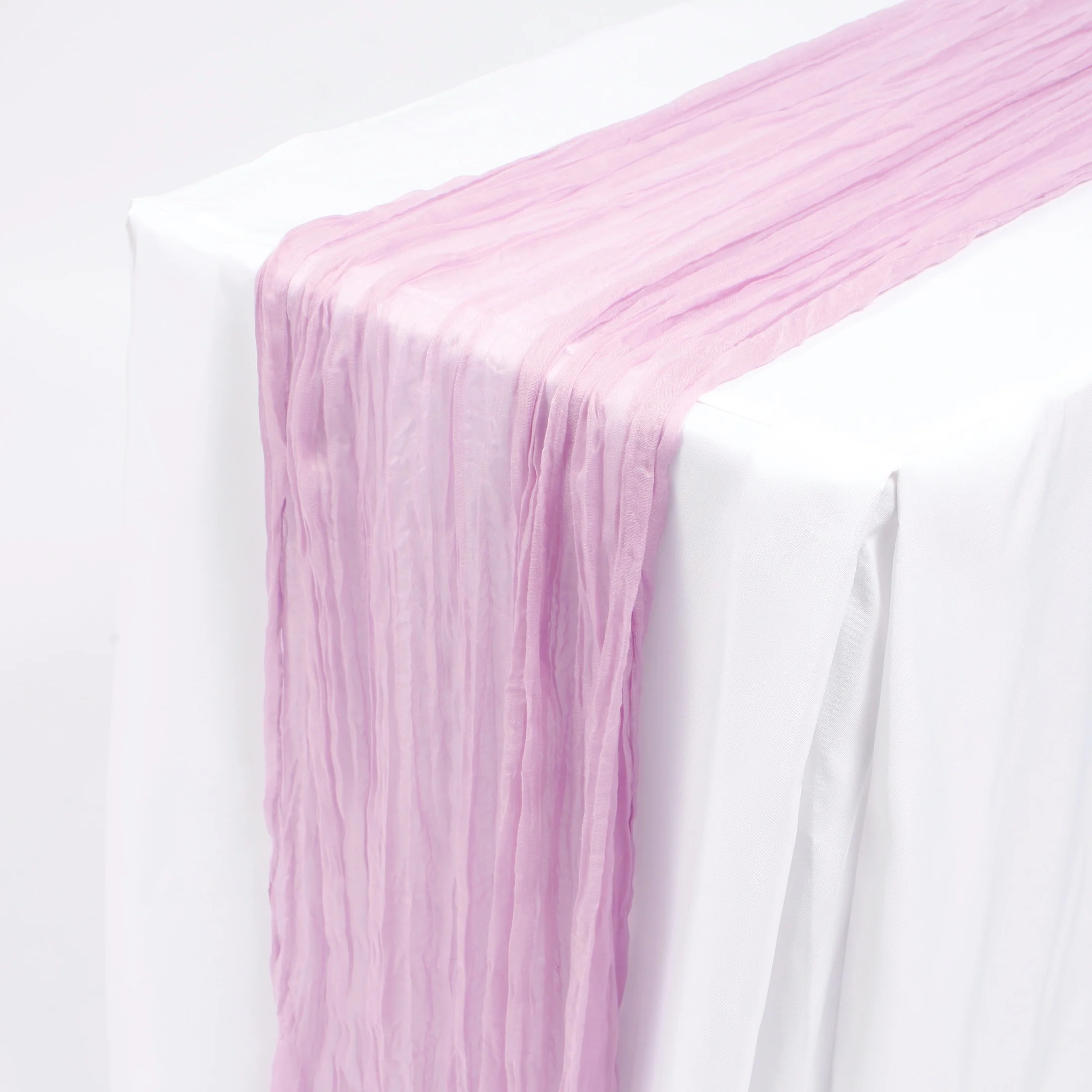 Cheesecloth Table Runner - Lavender - Image 3