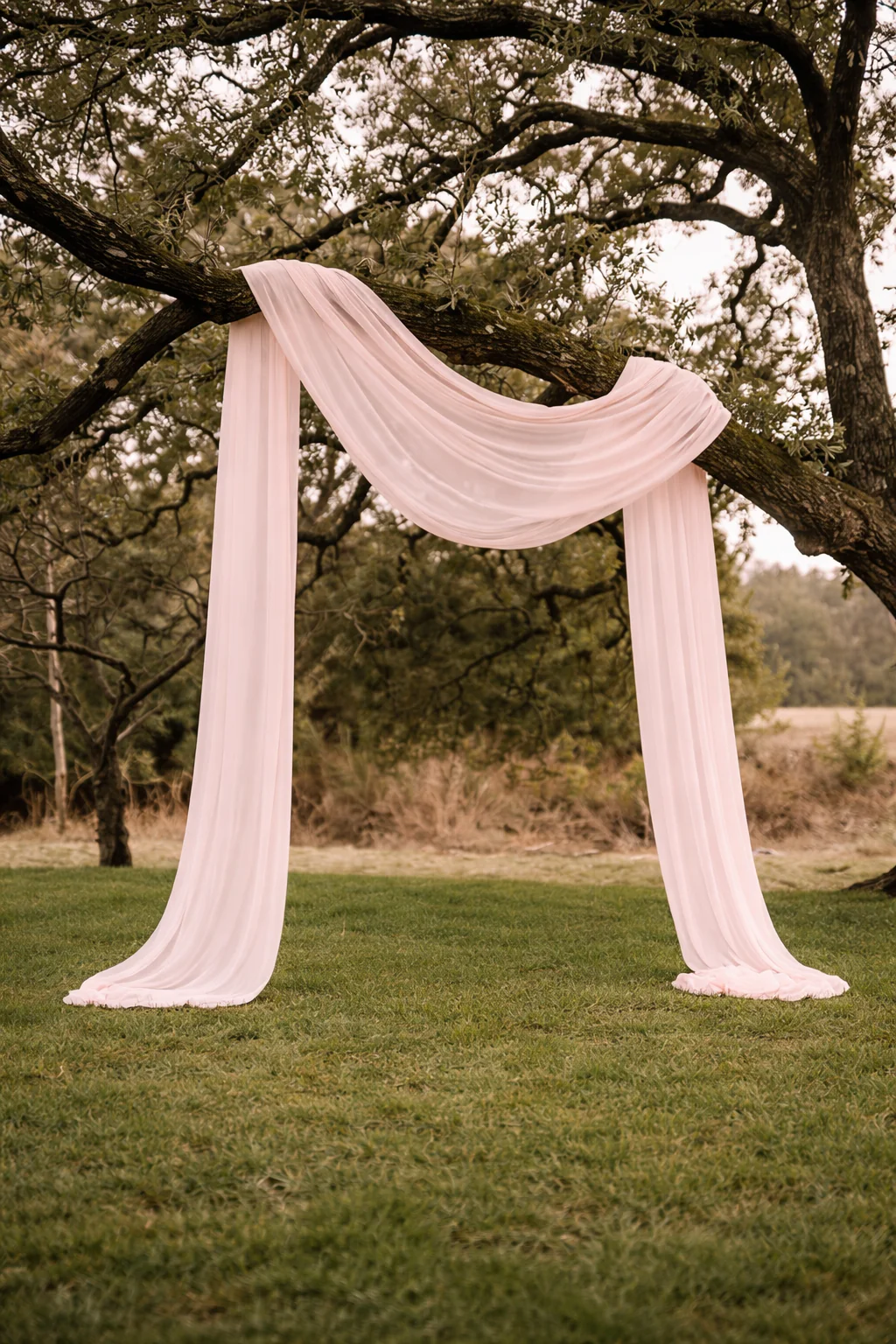 Chiffon Fabric - Blush (1.5x10m) - Image 3