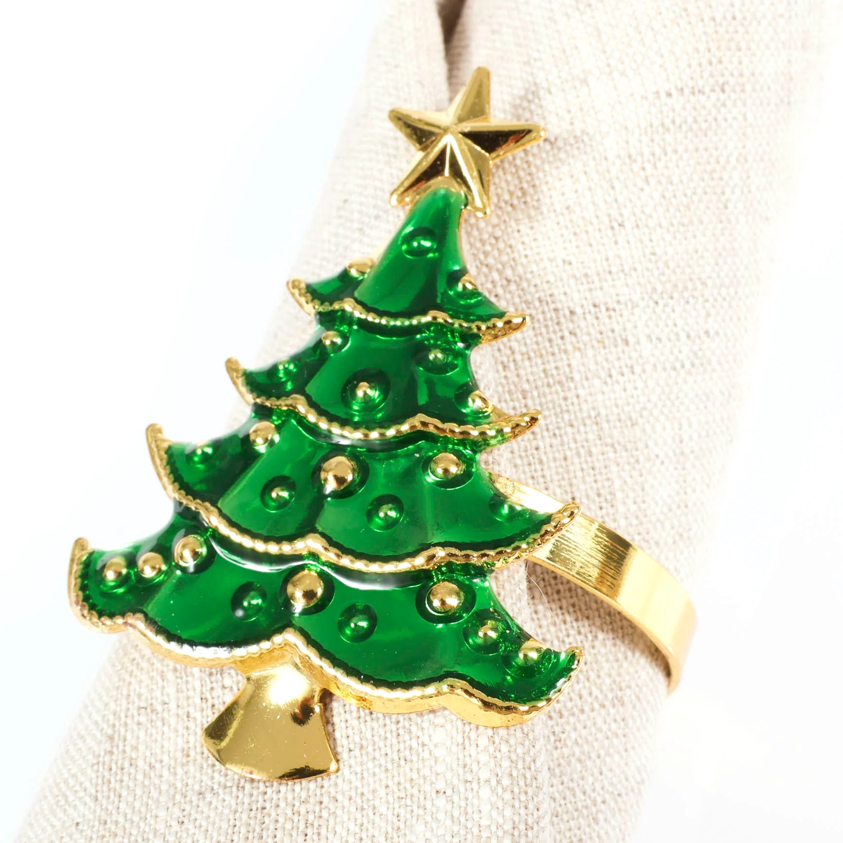 Christmas Napkin Ring - Christmas Tree - Image 3
