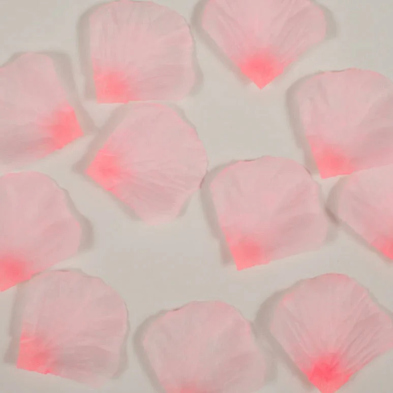 CLEARANCE Rose Petals - Two tone Hot Pink (100pc)