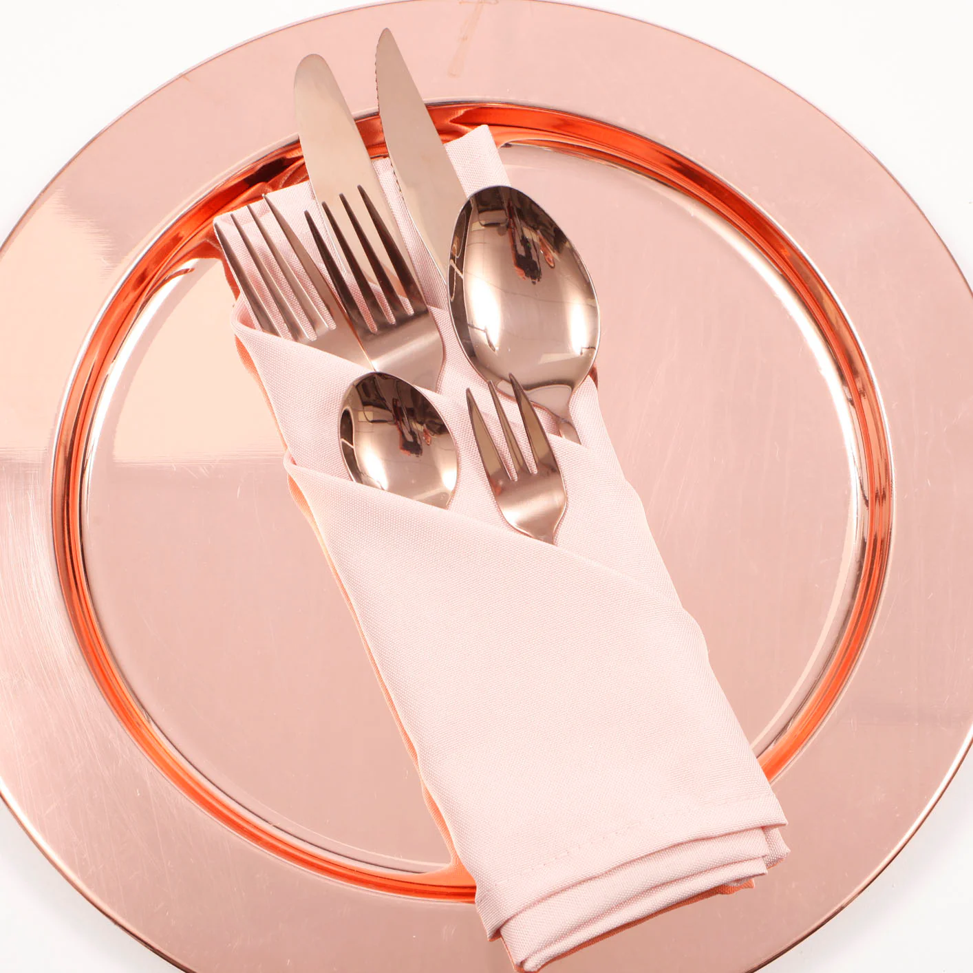 Cloth Napkins - Blush (50x50cm) - Image 2