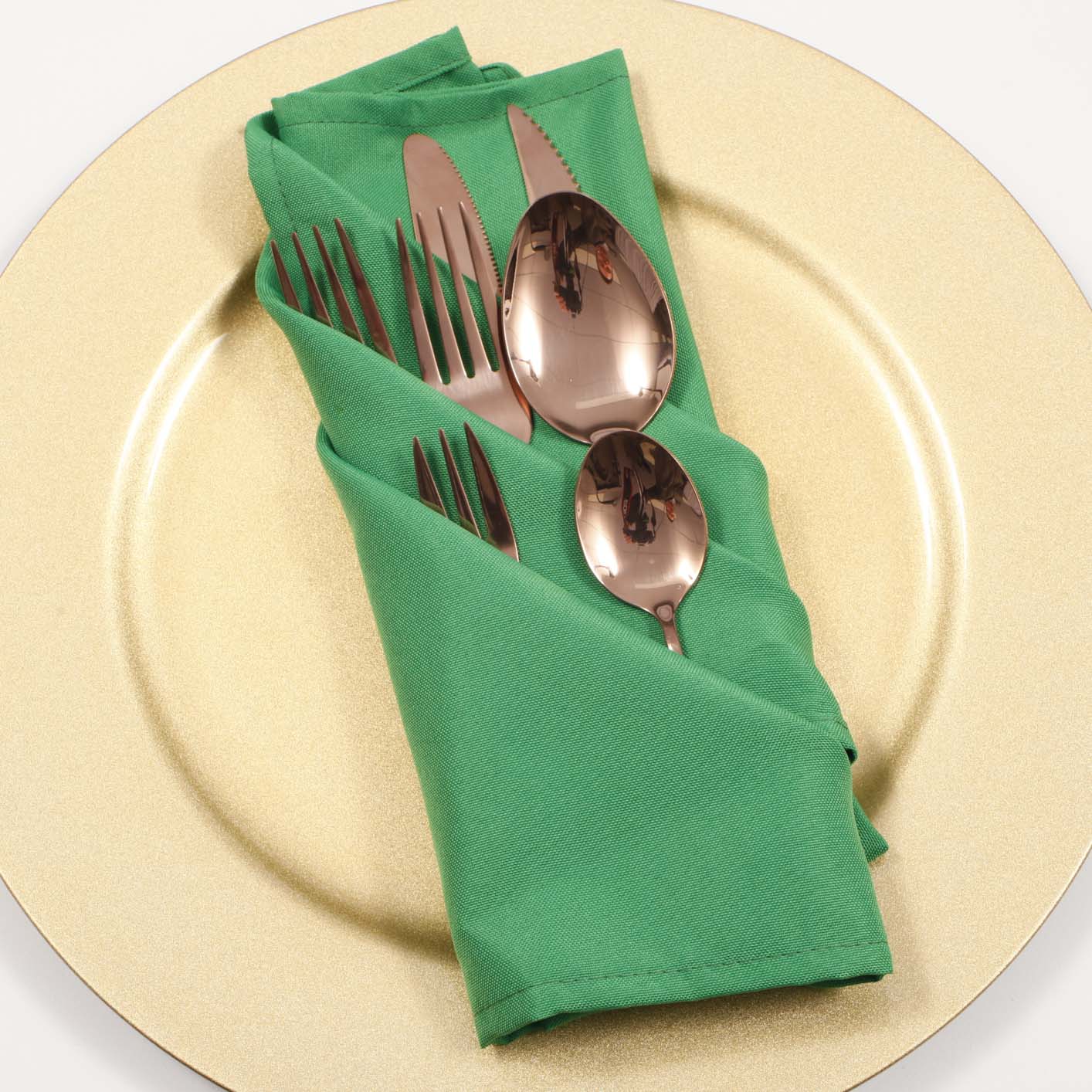 Cloth Napkins - Green  (50x50cm) - Image 2