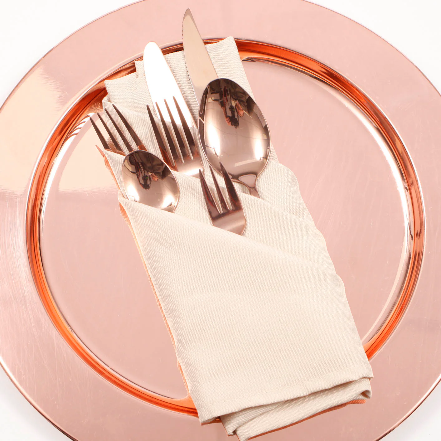 Cloth Napkins - Linen Colour (50x50cm) - Image 2
