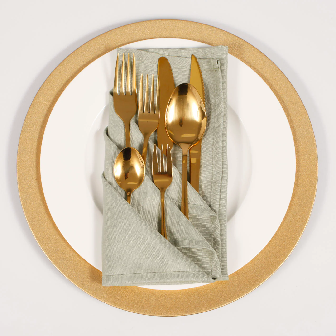 Cloth Napkins - Sage (50x50cm) - Image 2