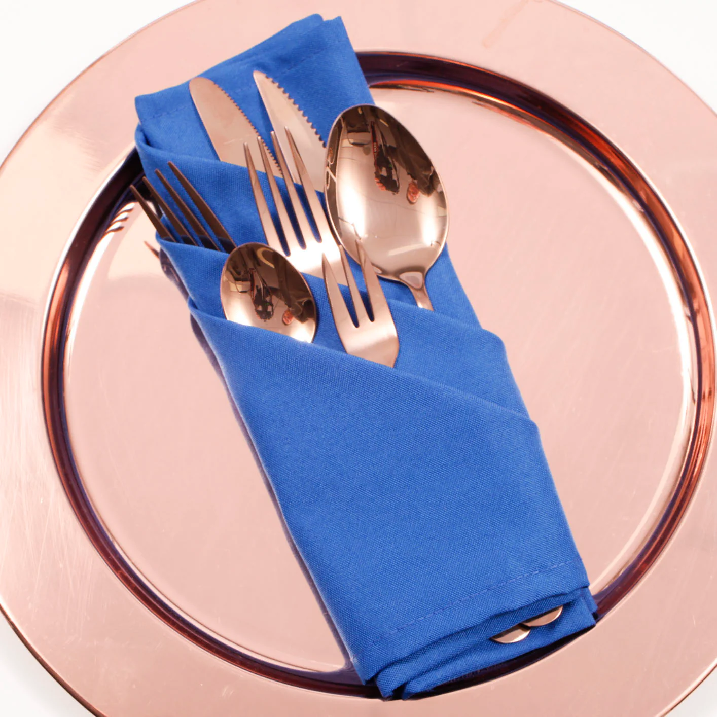 Cloth Napkins - Royal Blue (50x50cm) - Image 2