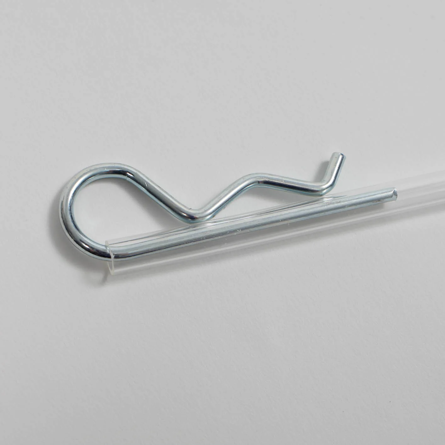Complete Ceiling Draping Hanging Kit - Acrylic Tubes, Clips, Chains & Fixed White Ring - Image 11