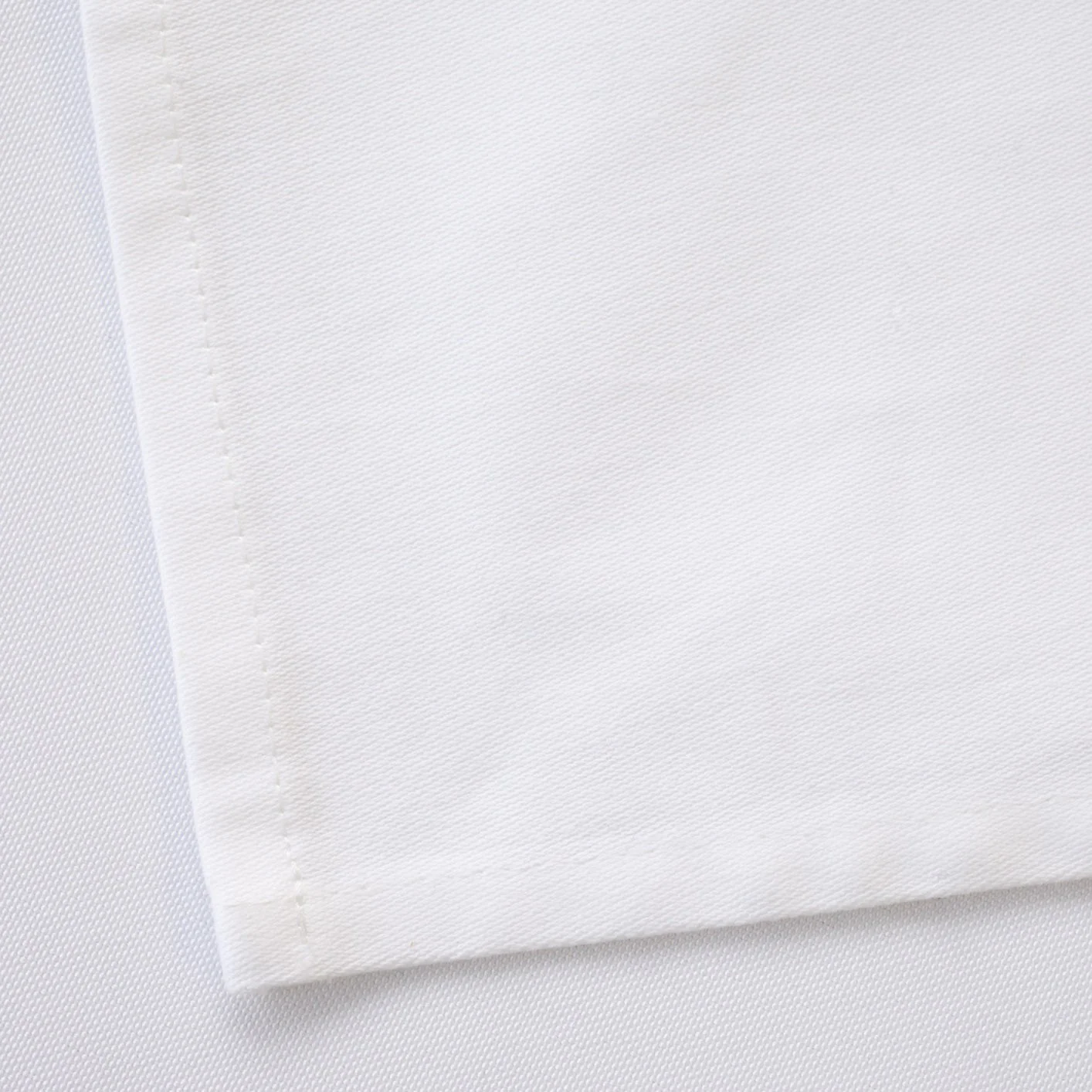 Cotton Napkins - White (50x50cm) - Image 2