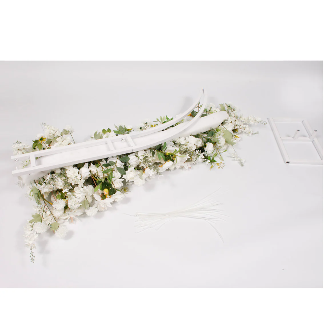 Crescent Arch Flower Frame PACKAGE - Red (2pc) - Image 11