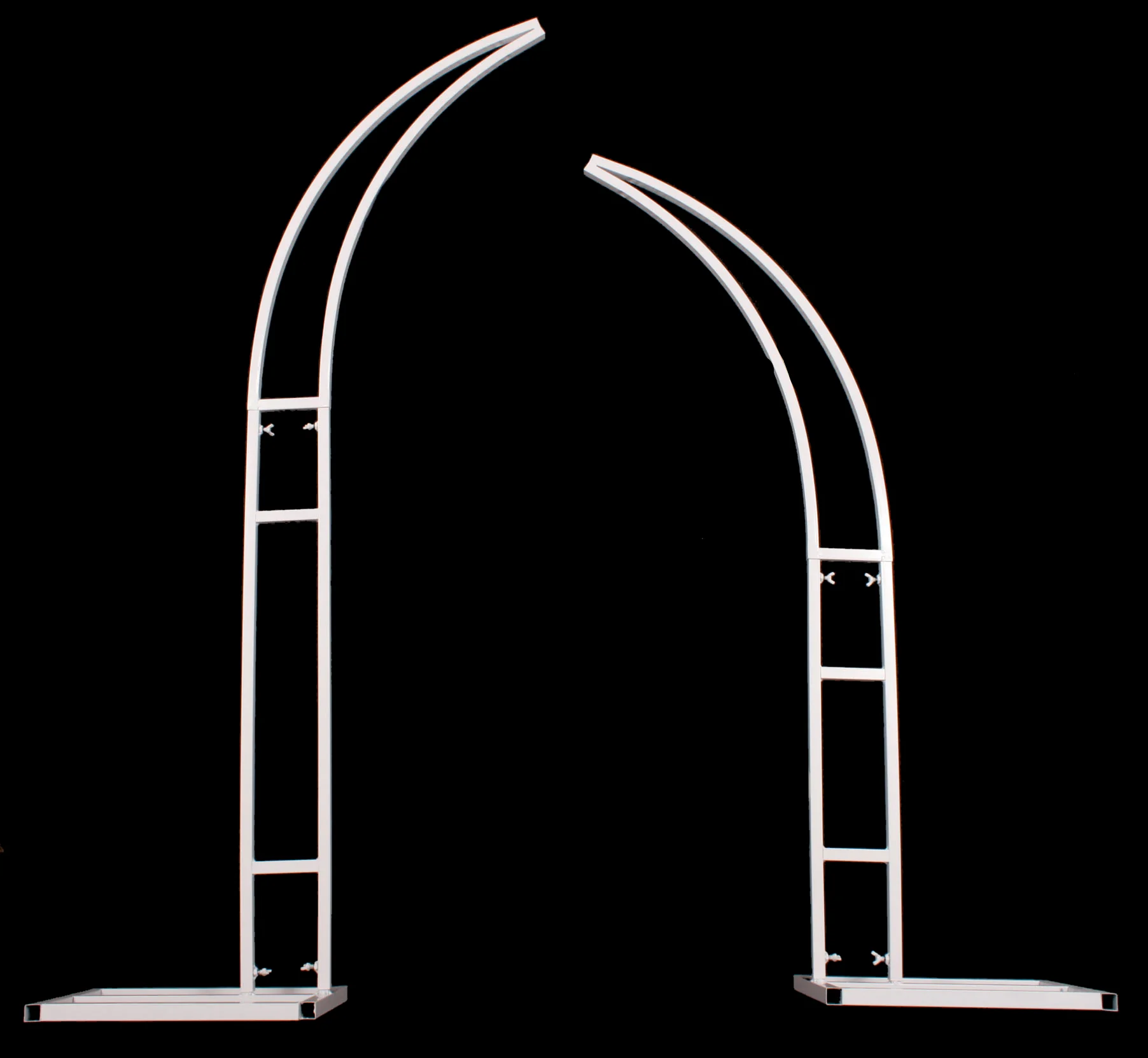 Crescent Arch Flower Frame PACKAGE - Red (2pc) - Image 8